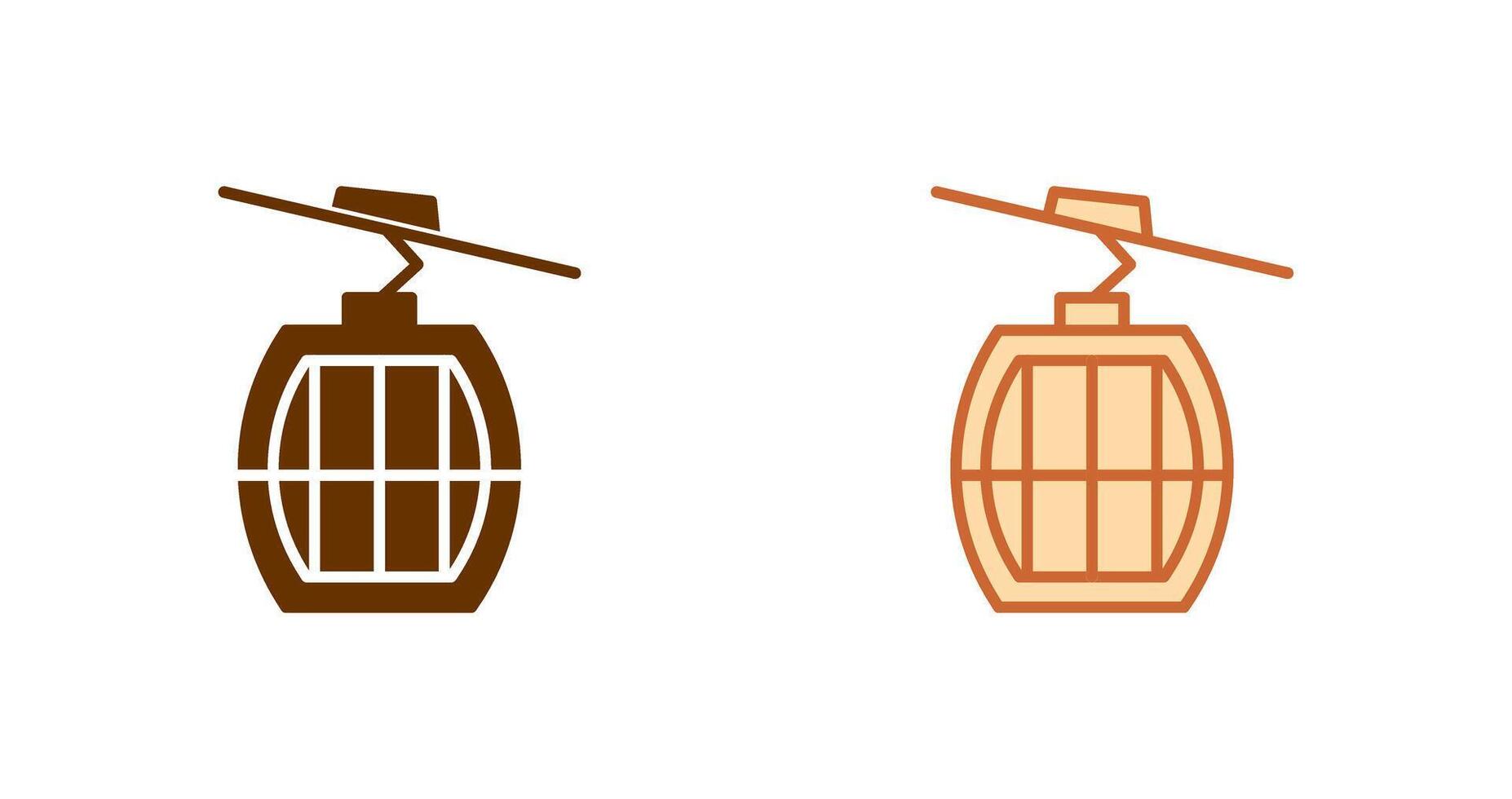 Cable Car Icon vector