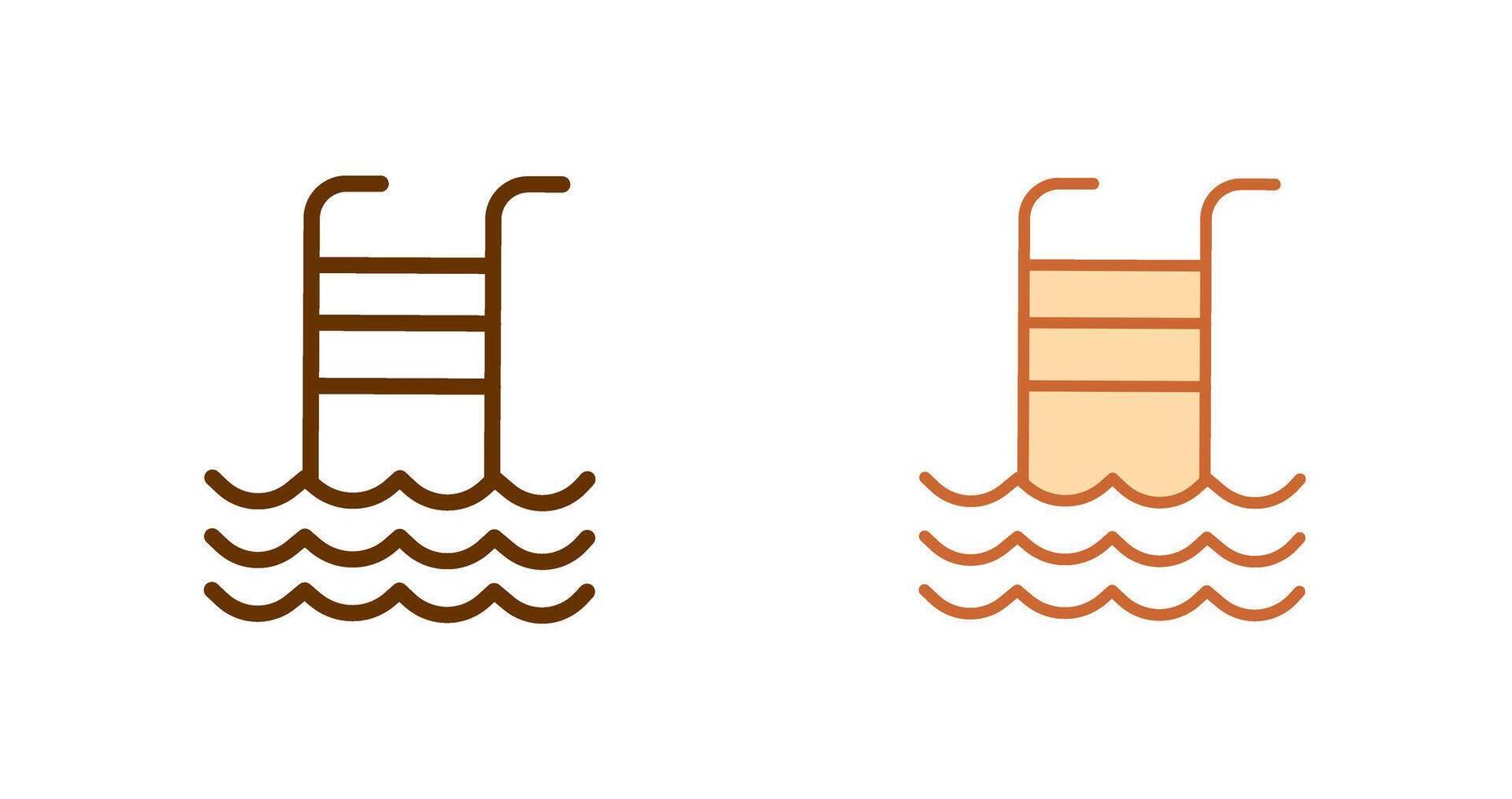 Swimming Pool Icon vector