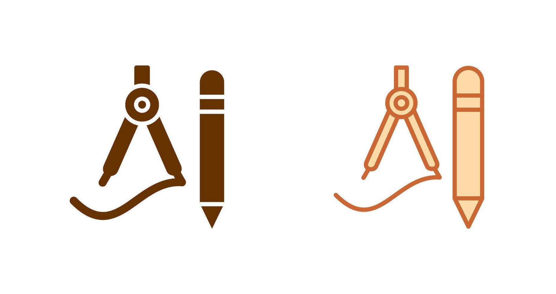 Drawing Tools Icon vector