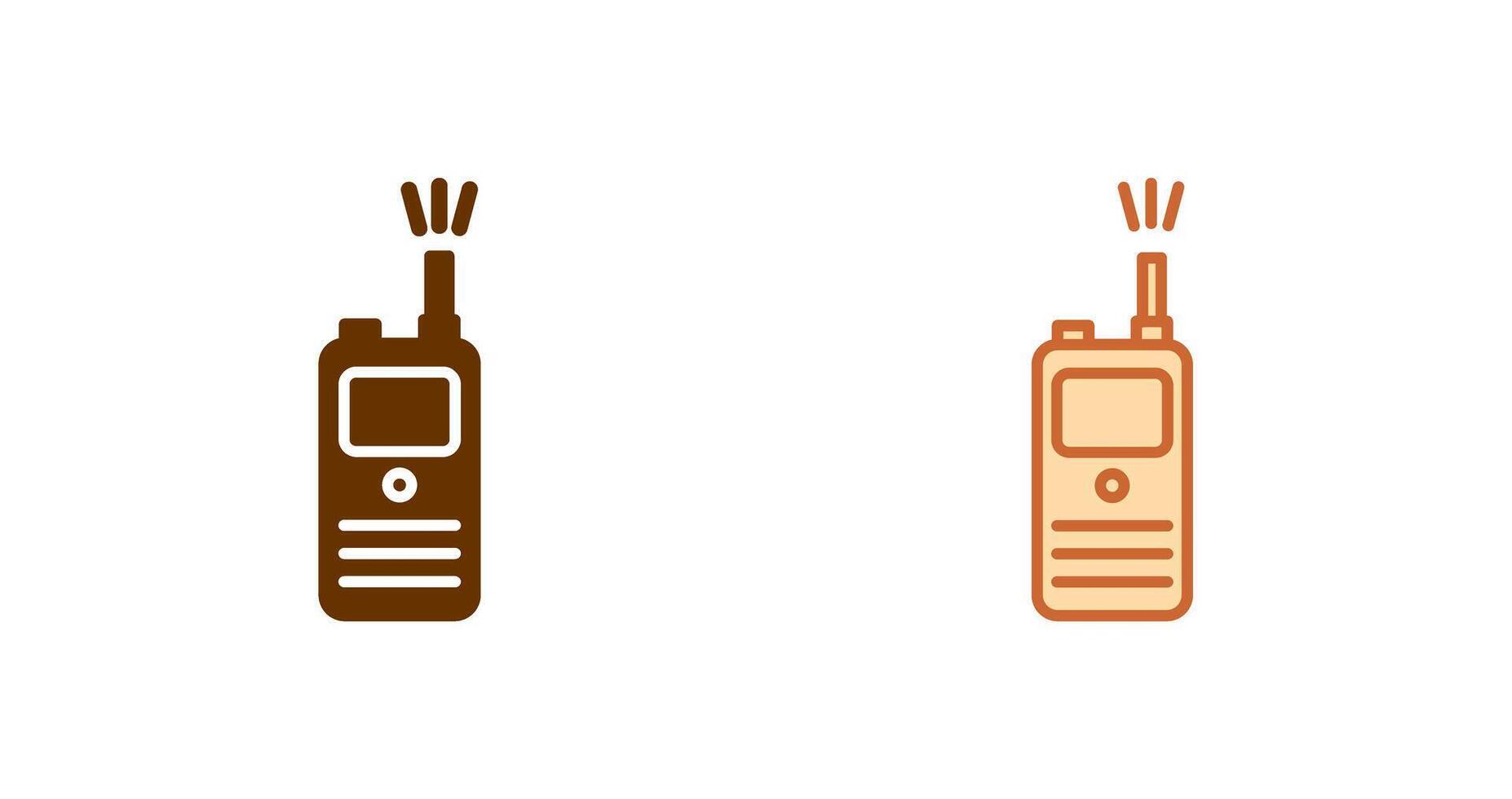 Walkie Talkie Icon vector