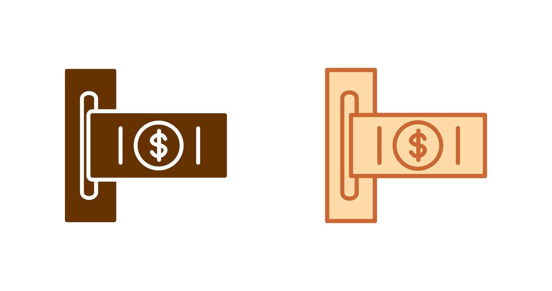 Slot of Bills Icon vector