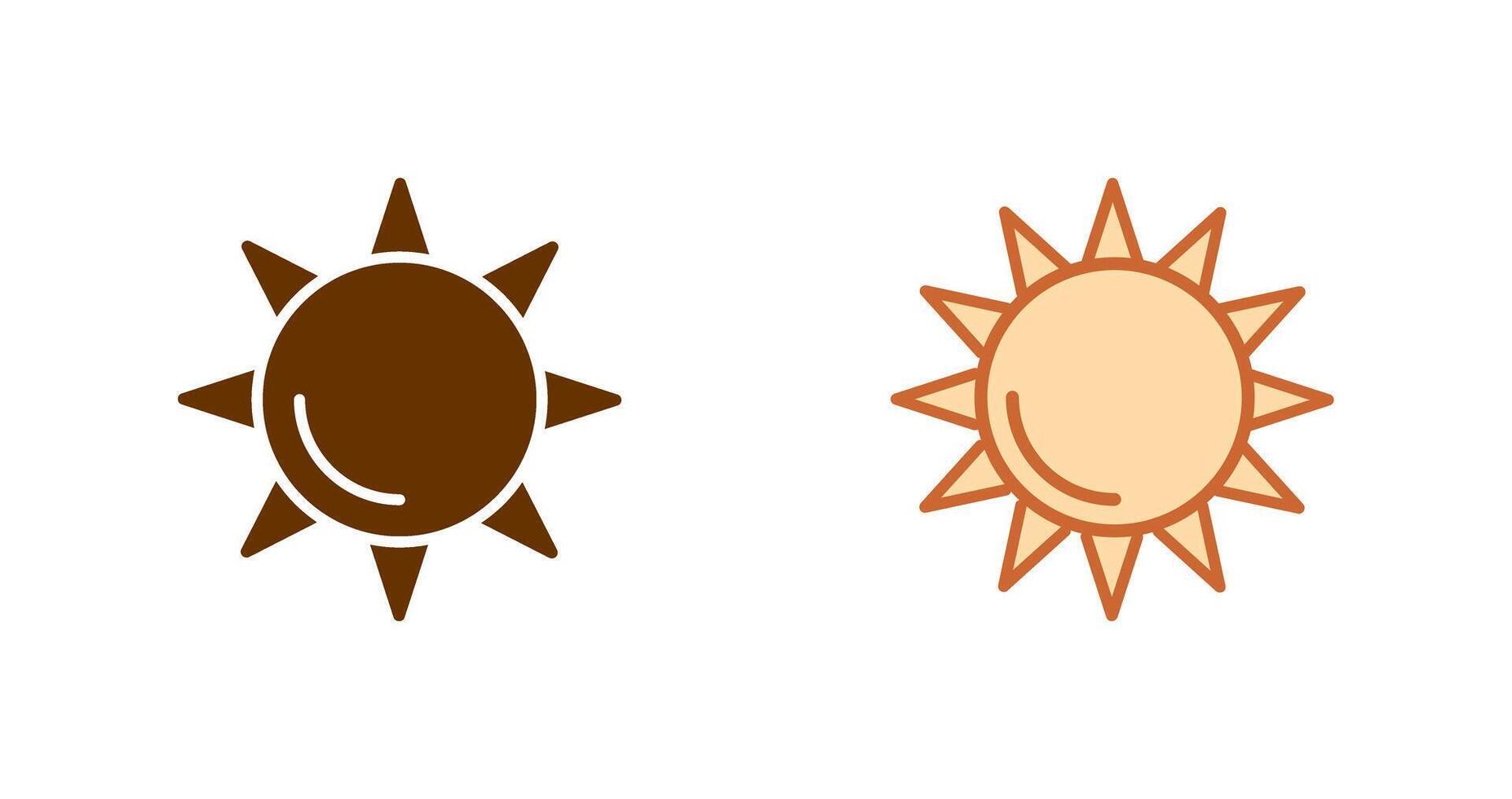 Sun I Icon vector