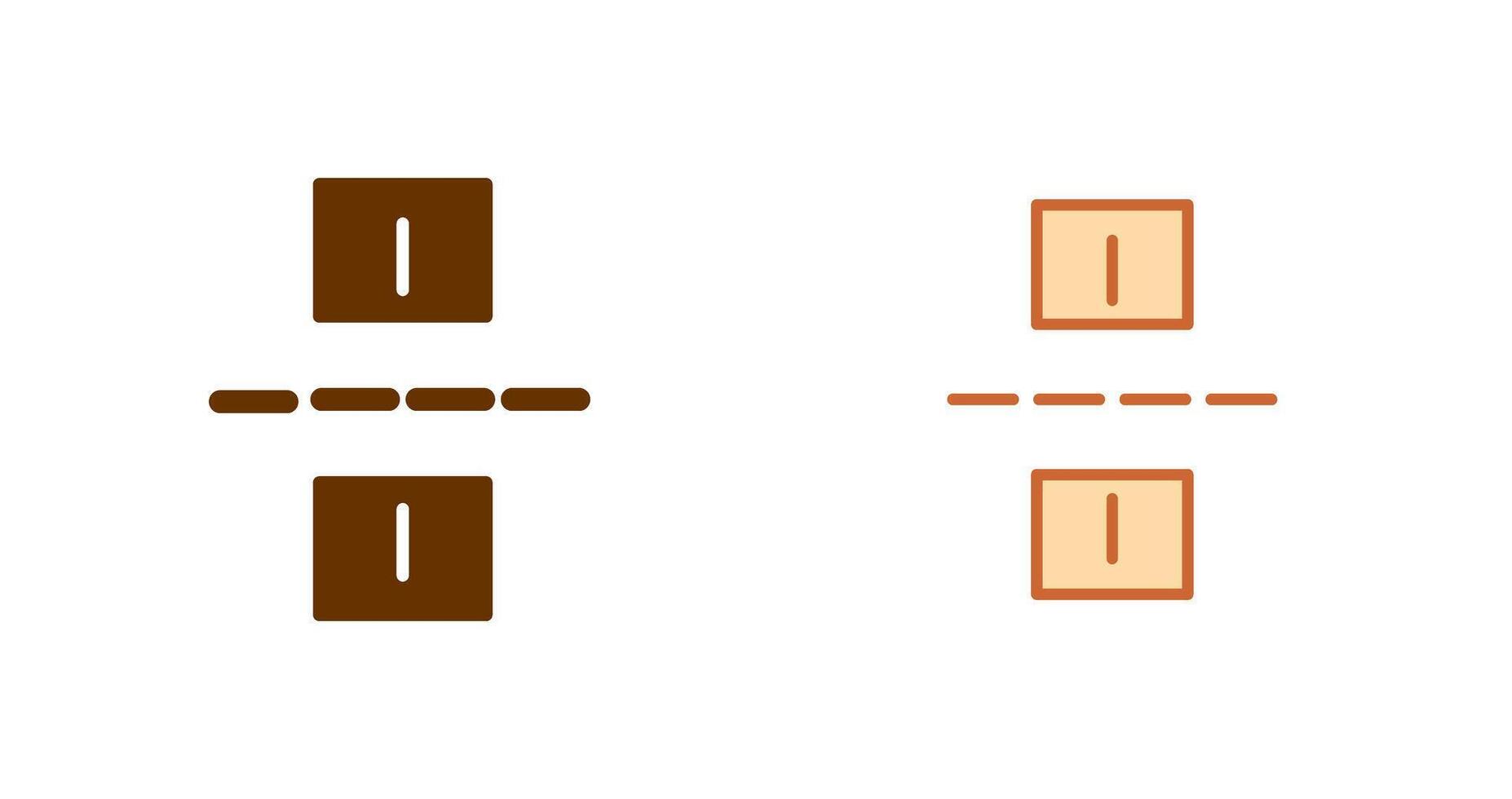 Linked Road Icon vector