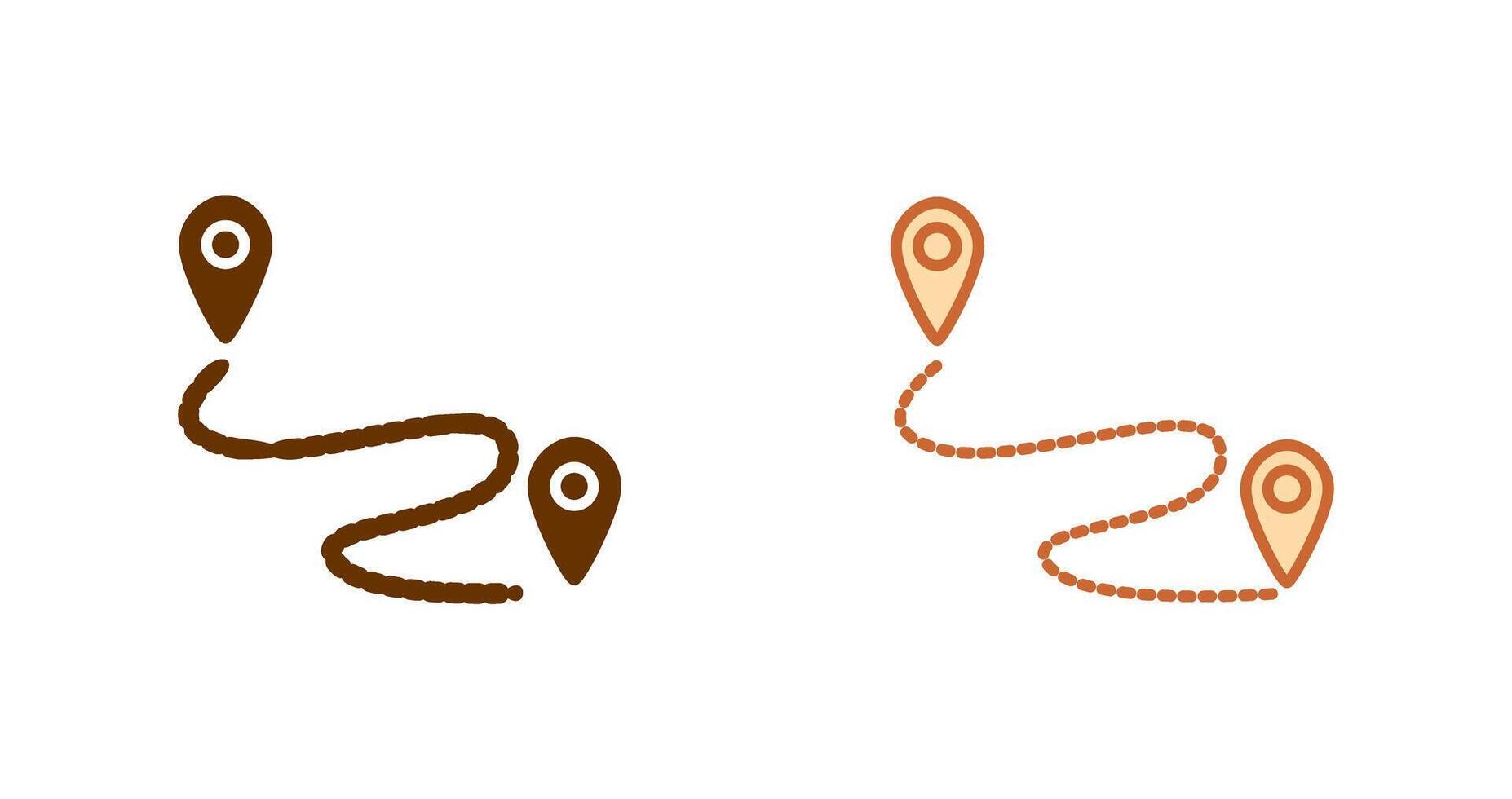 Route II Icon vector