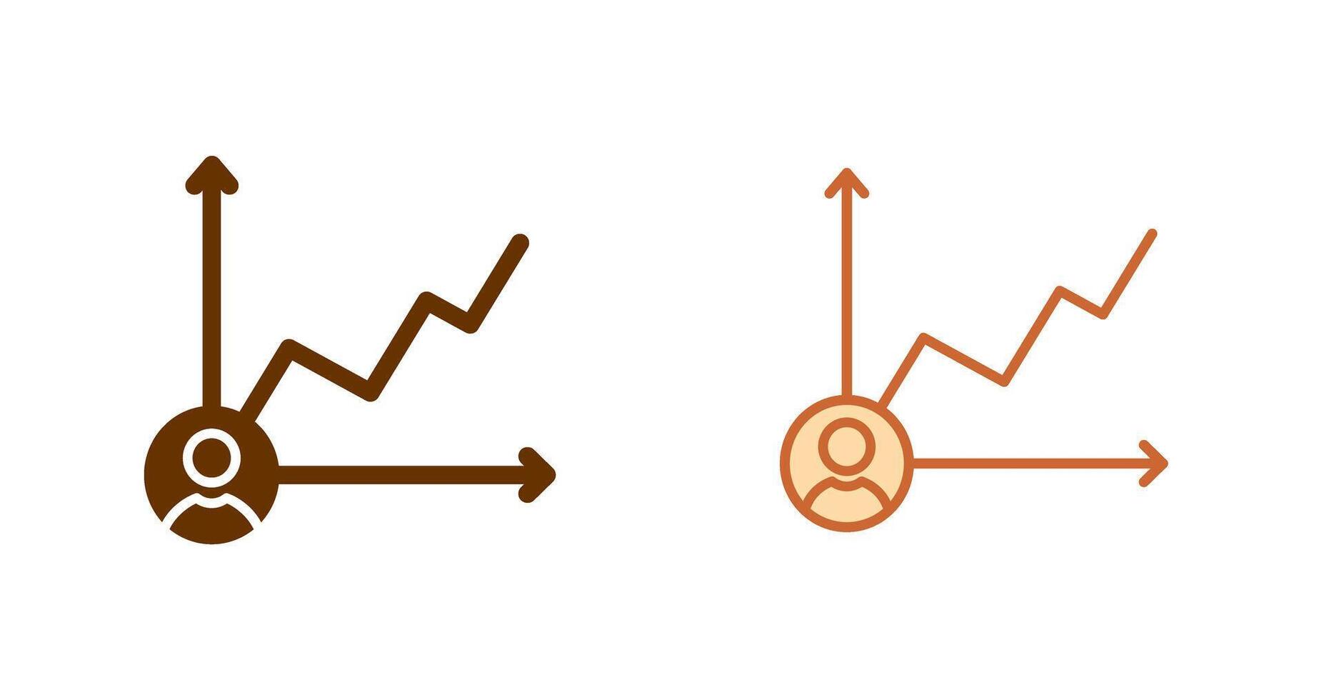 Candidate Graph Icon vector