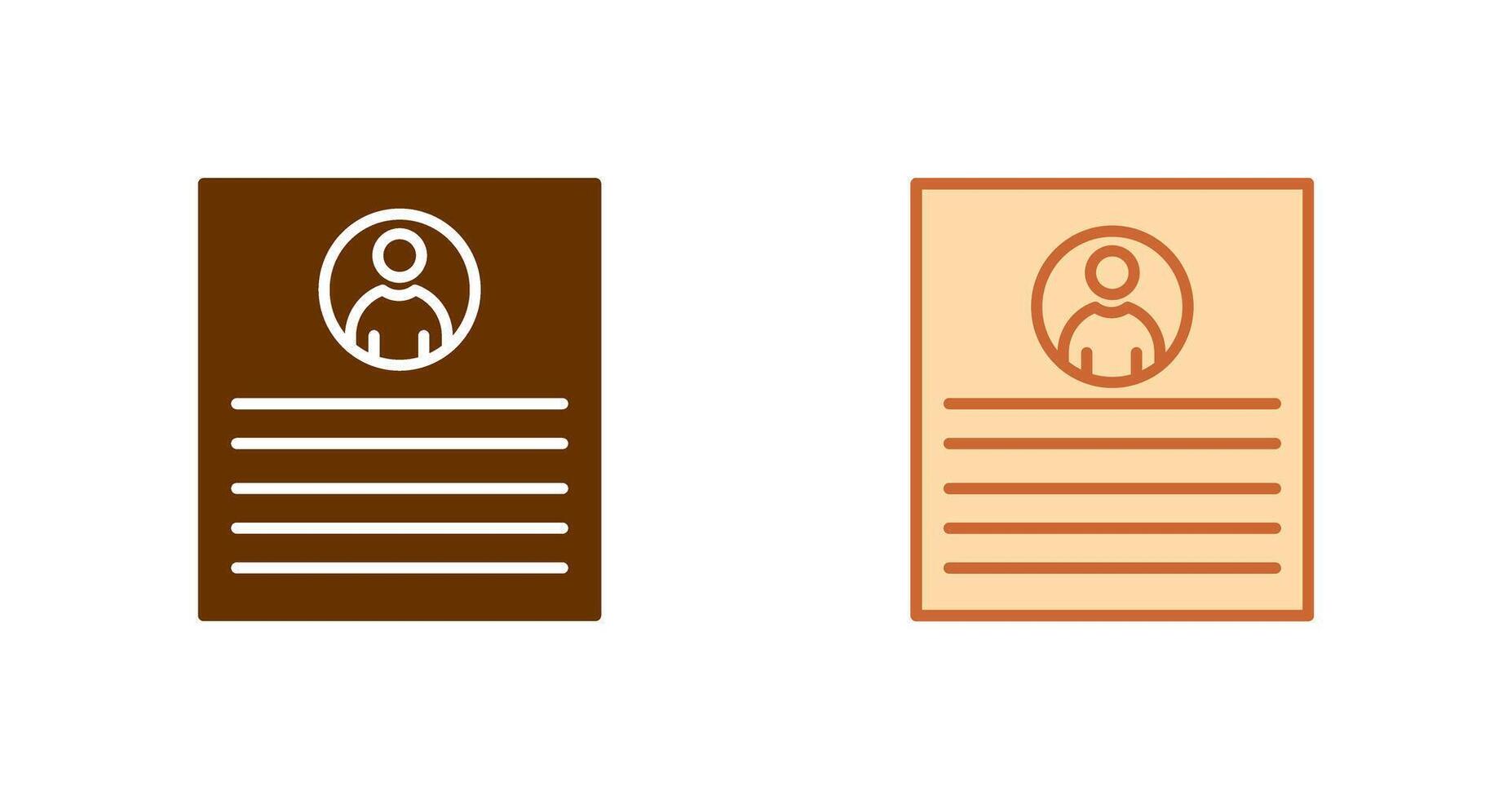 Client Profile Icon vector