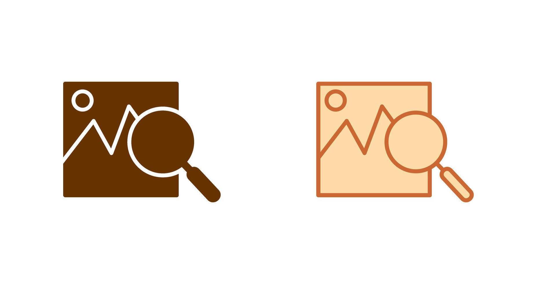 Image Search Icon vector