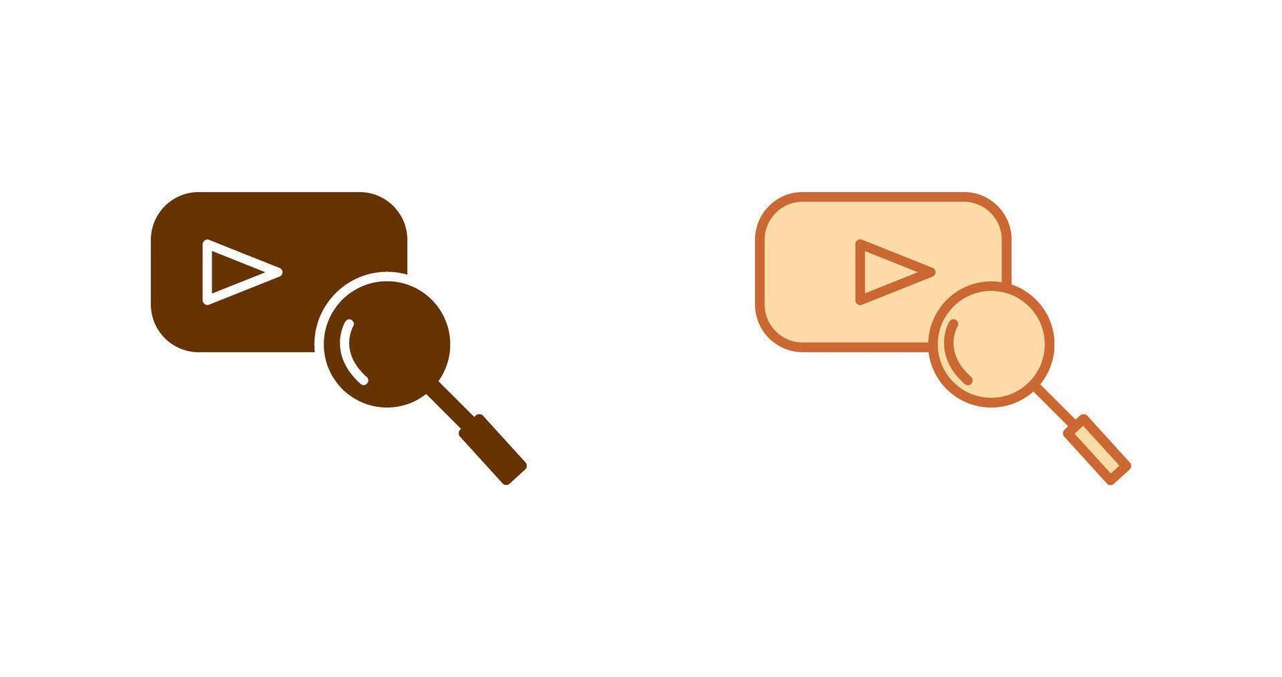 YouTube Search Icon vector