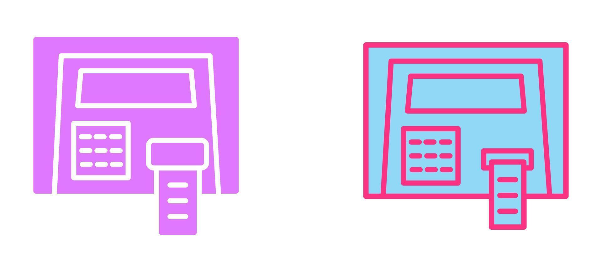 ATM Machine Icon vector