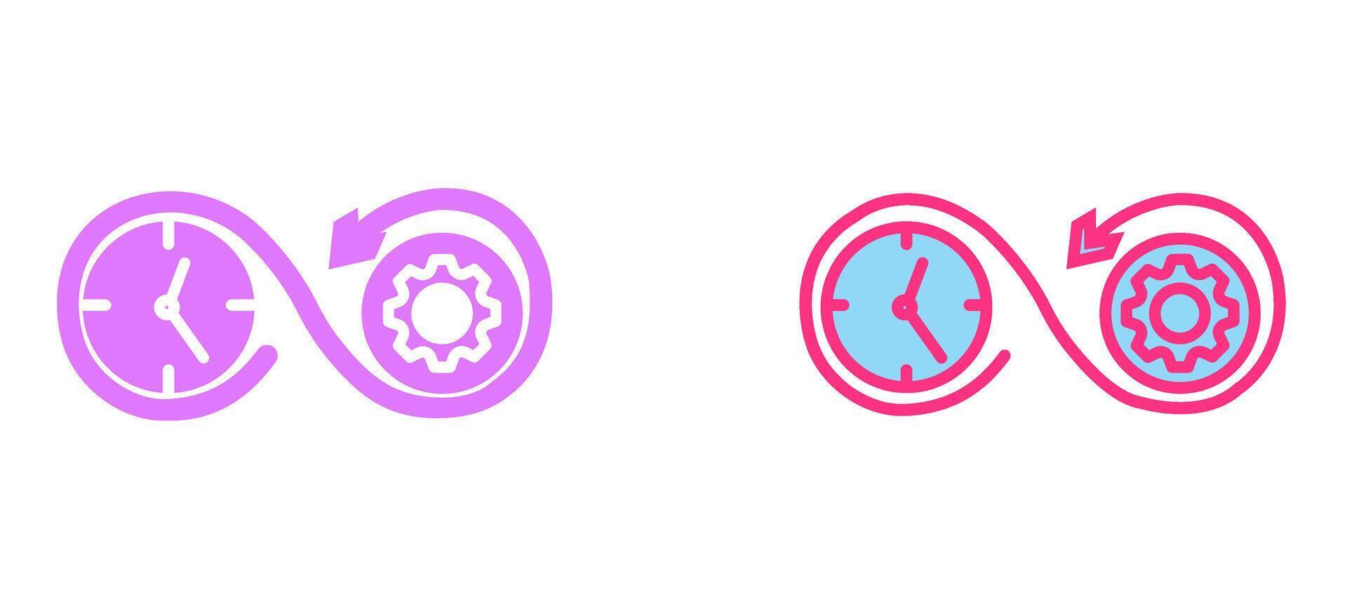 Time Optimization Icon vector