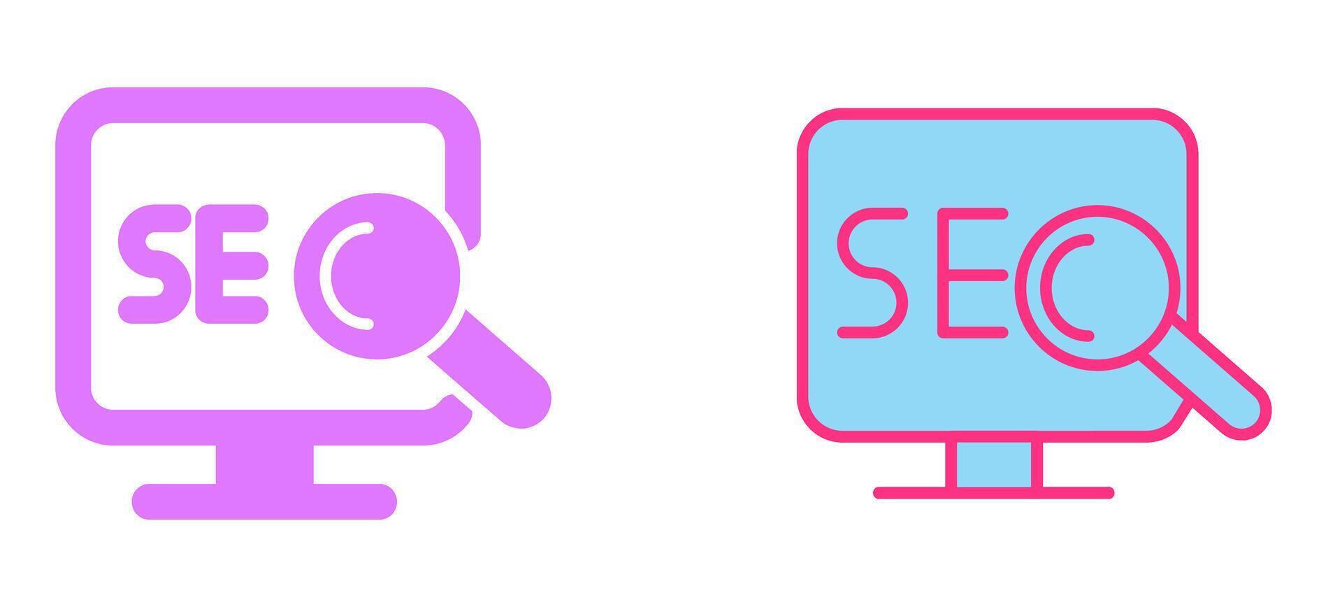 Search Engine Optimization Icon vector