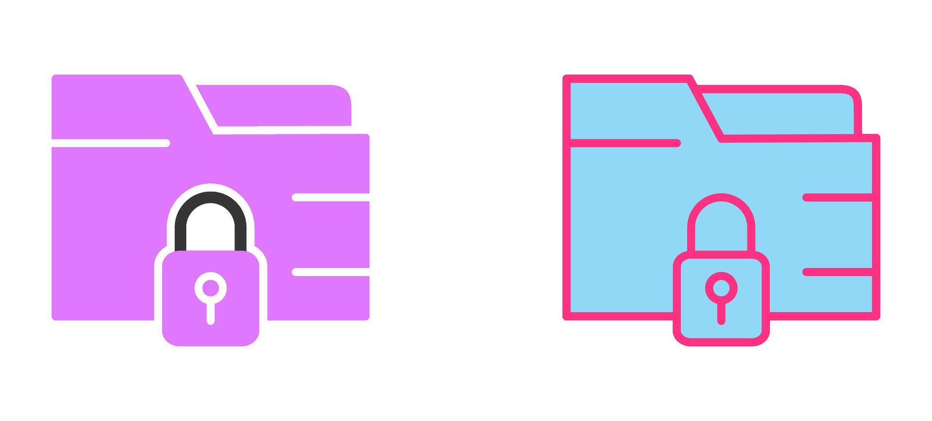 Secure Folder Icon 42867452 Vector Art at Vecteezy