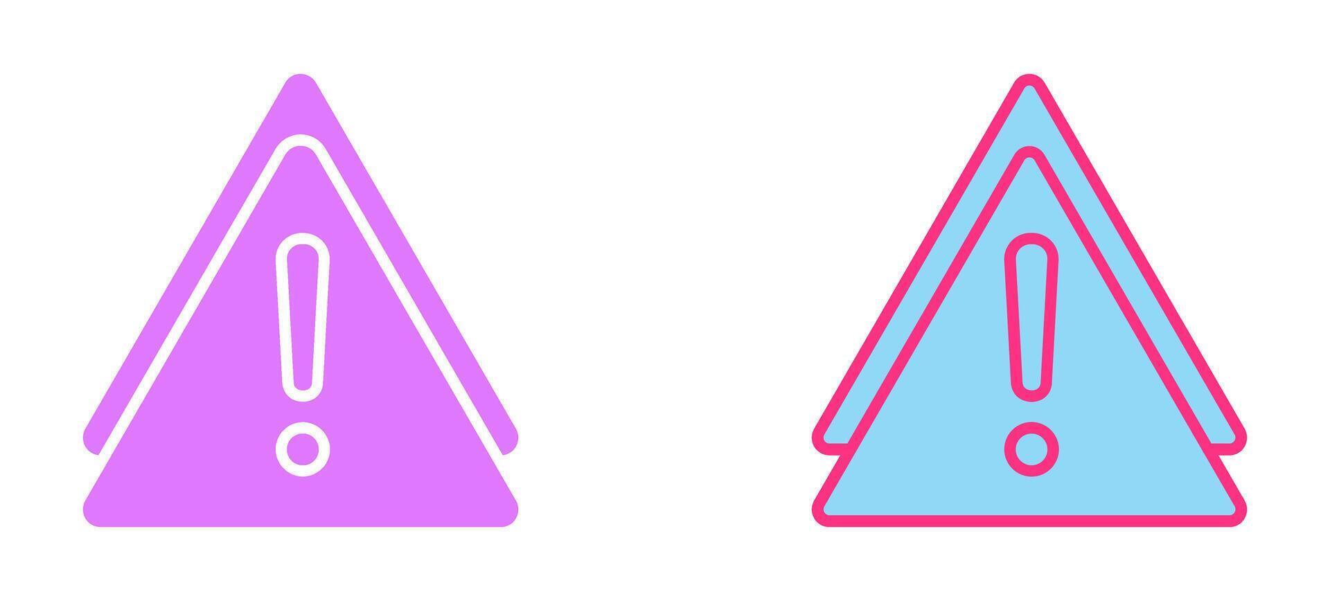Warning Sign Icon vector