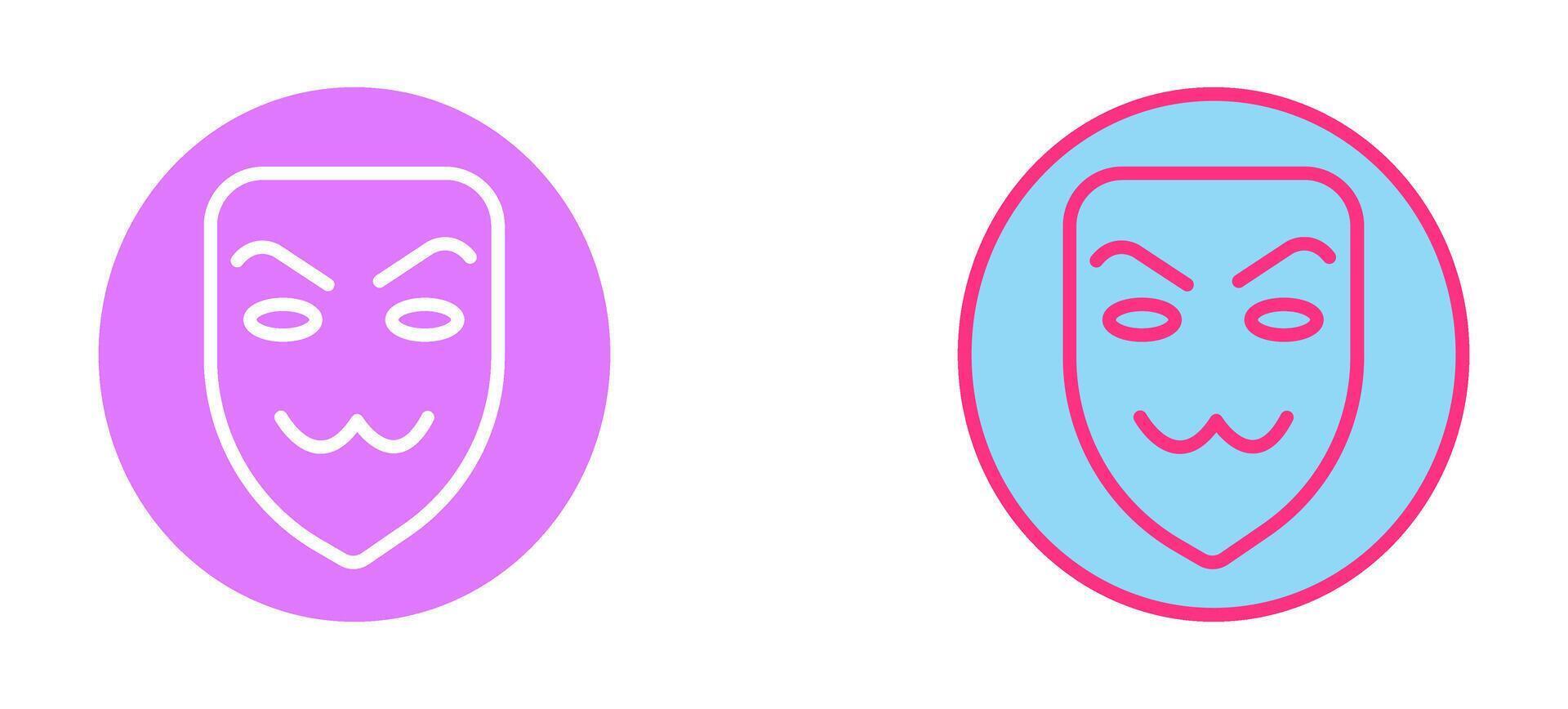 Hacker Mask Icon vector