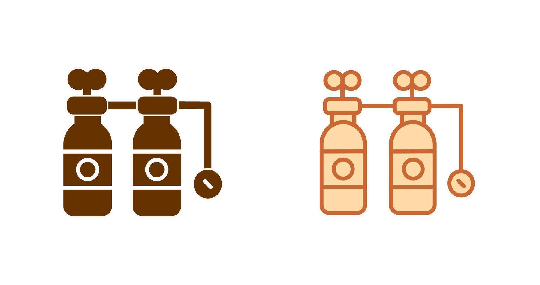 Oxygen Tank Icon vector