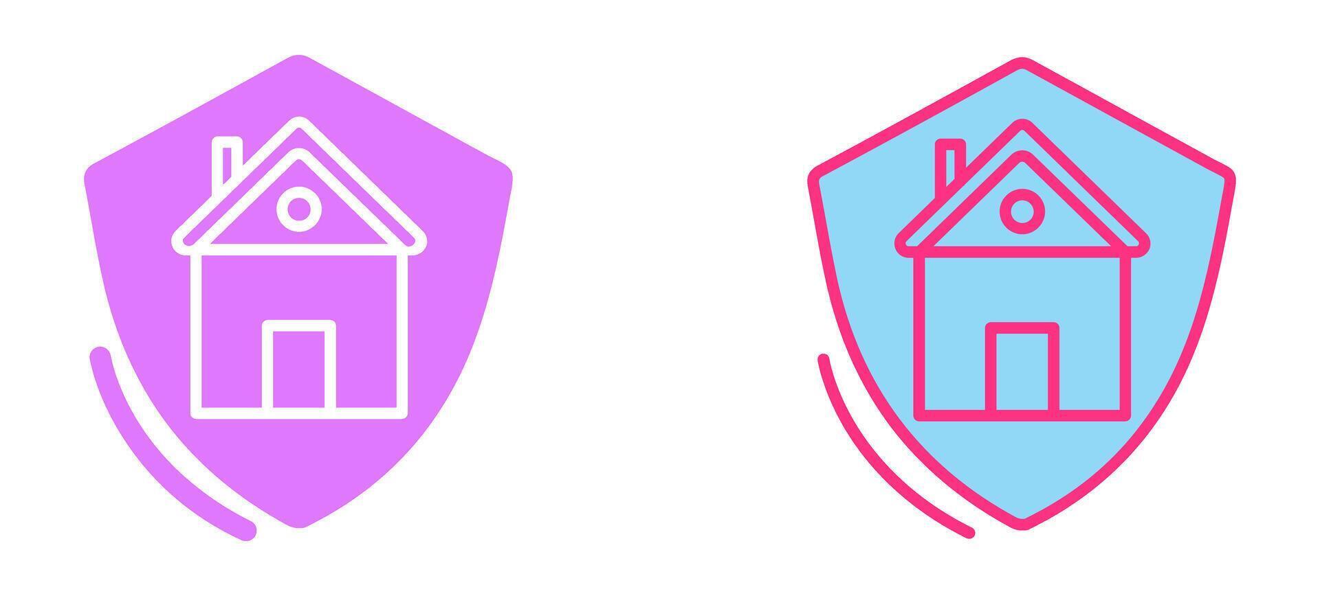 House Protection Icon vector