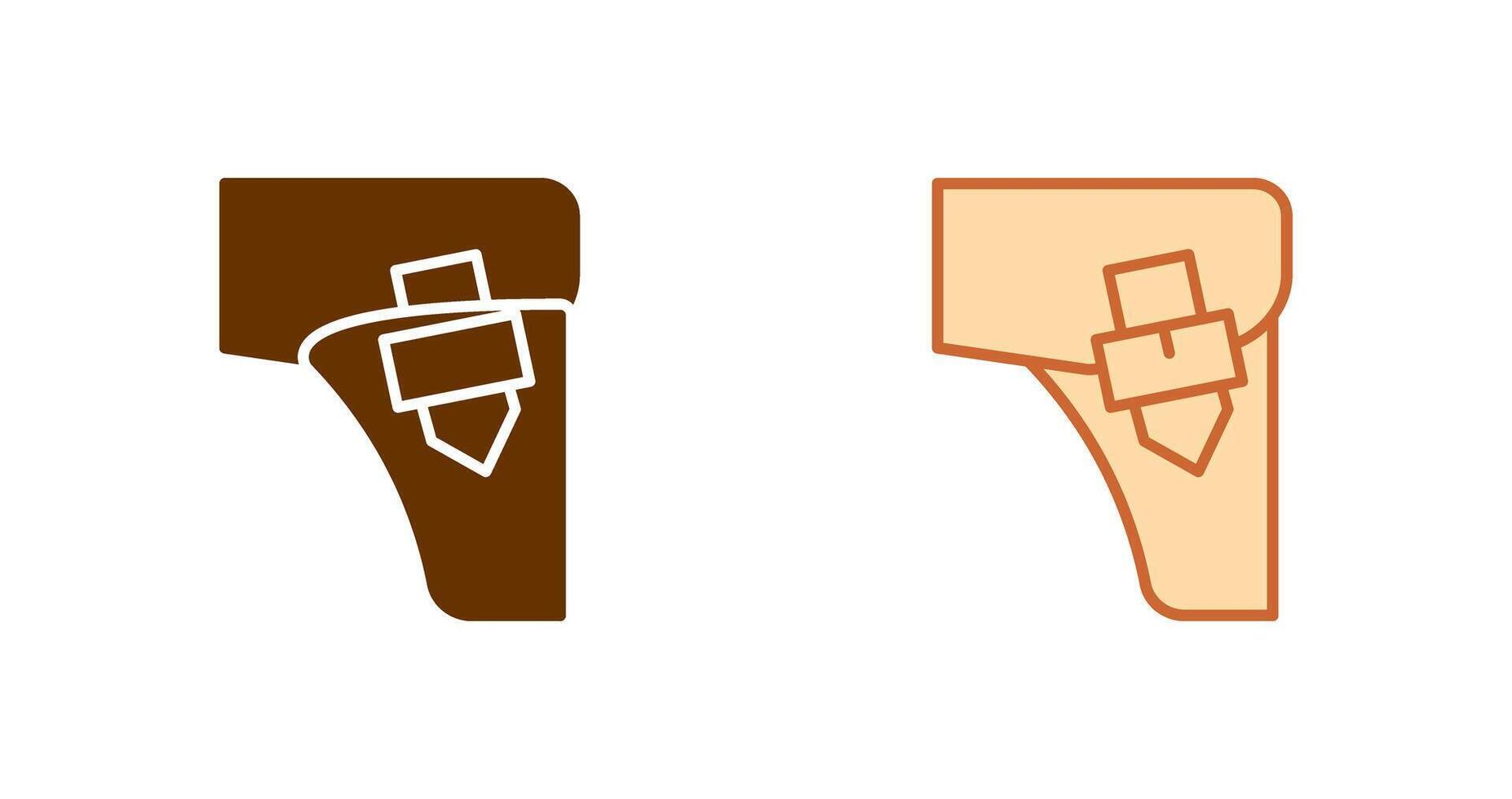 Gun Belt Icon vector