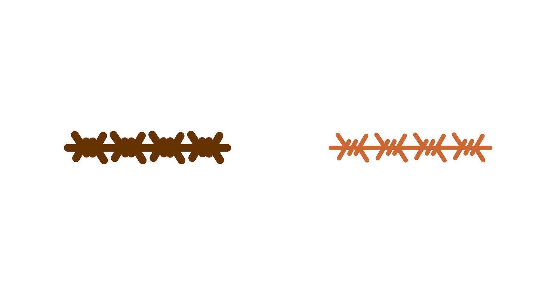 Pointed Wire Icon vector