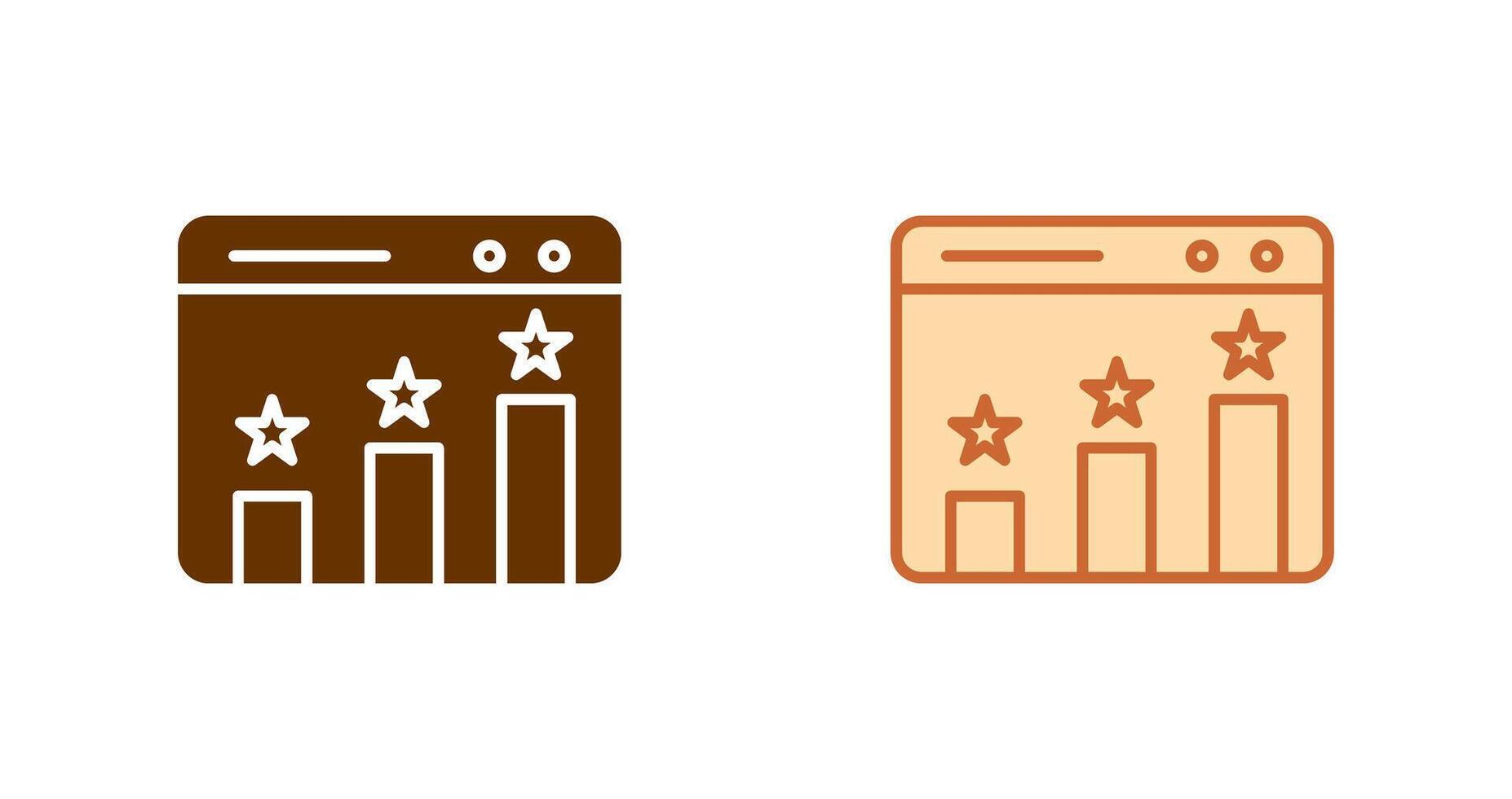 Website Ranking Icon vector