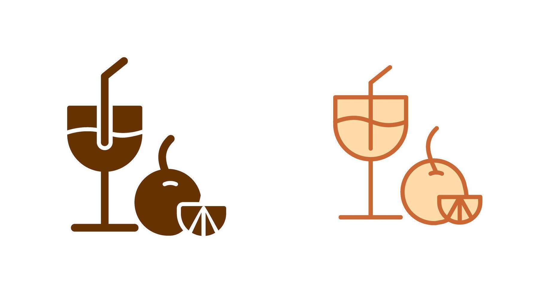 Orange Juice Icon vector