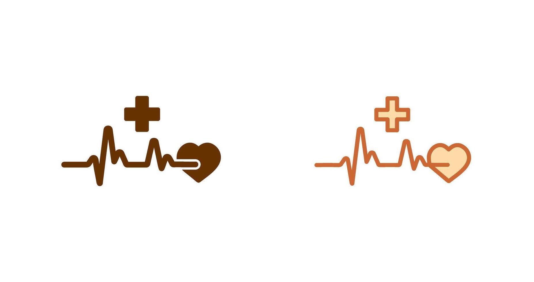 Heart Attack Icon vector
