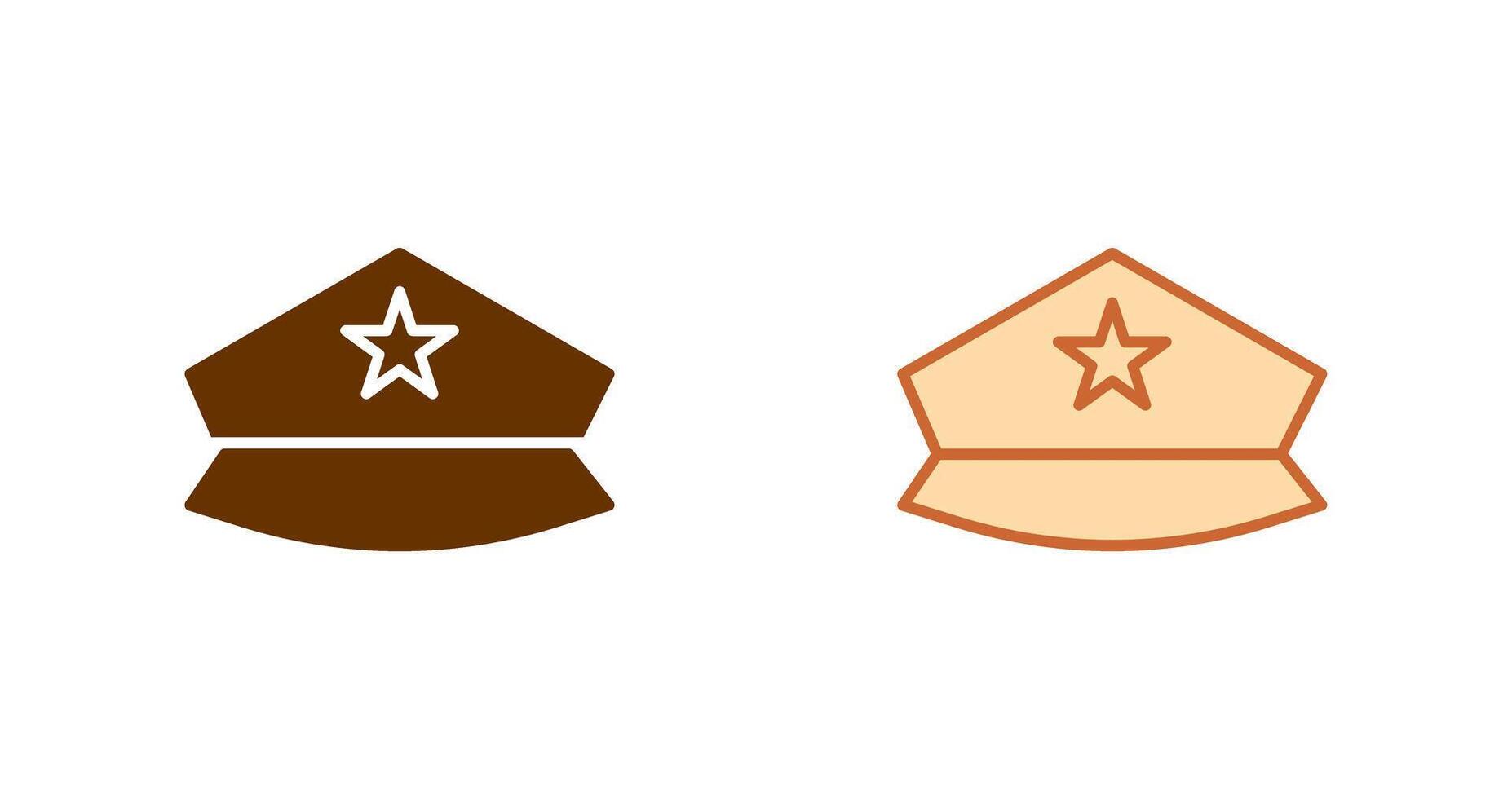 Police Hat Icon vector