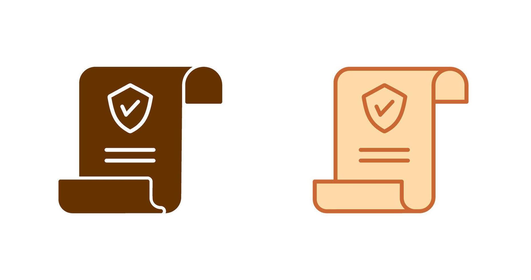 Insurance Policy Icon vector