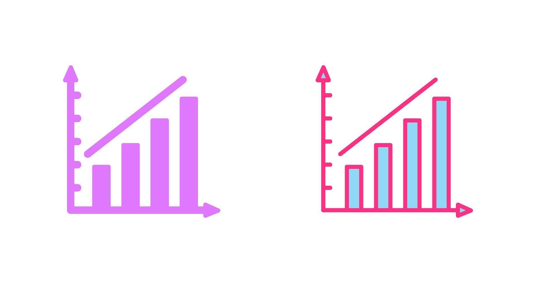 Ascending Bar Icon vector