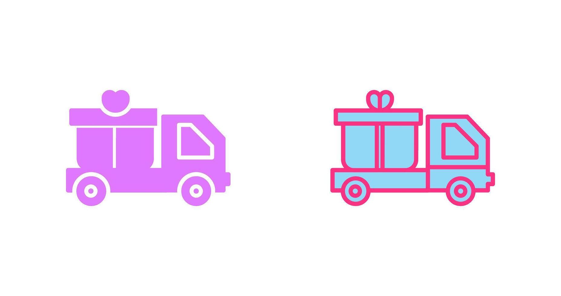 Delivery Gift Icon vector