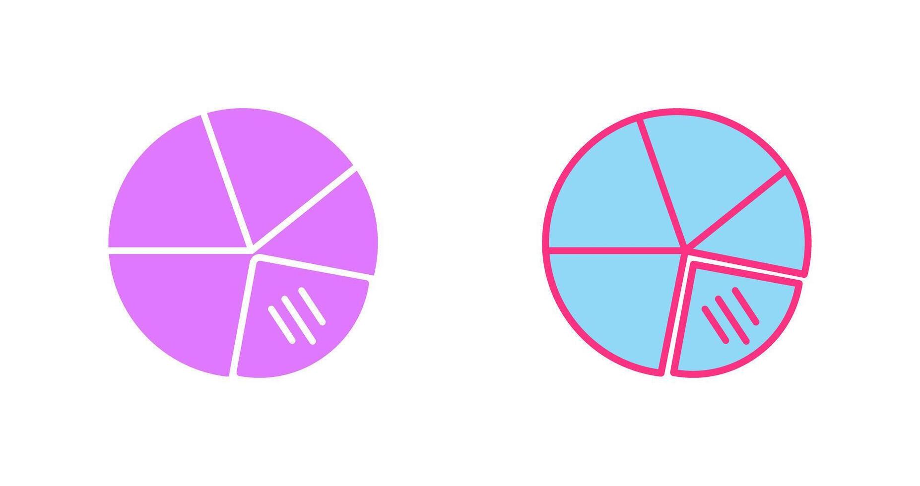 Pie Chart Icon vector