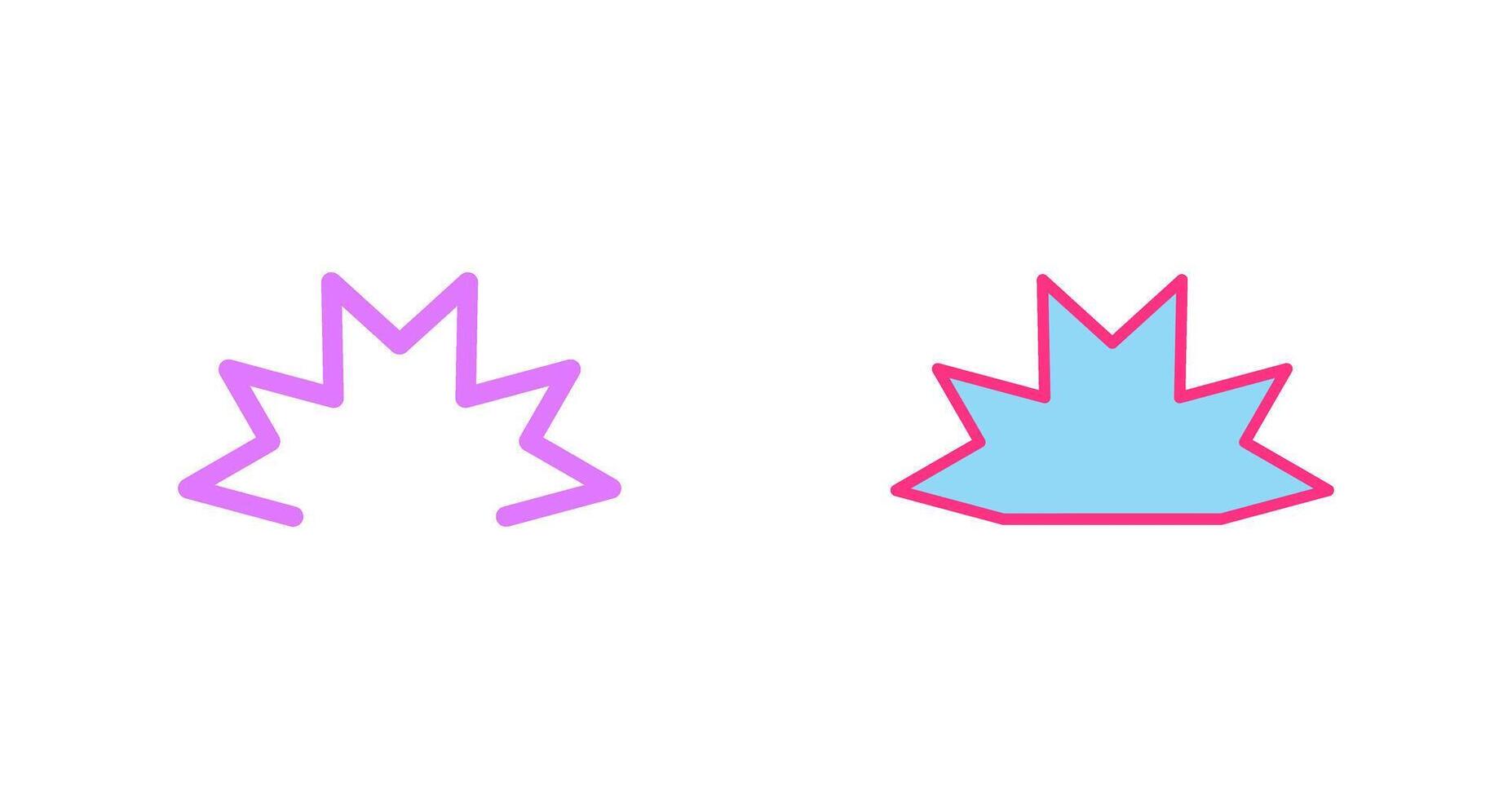 Danger of Welding Flash Icon vector