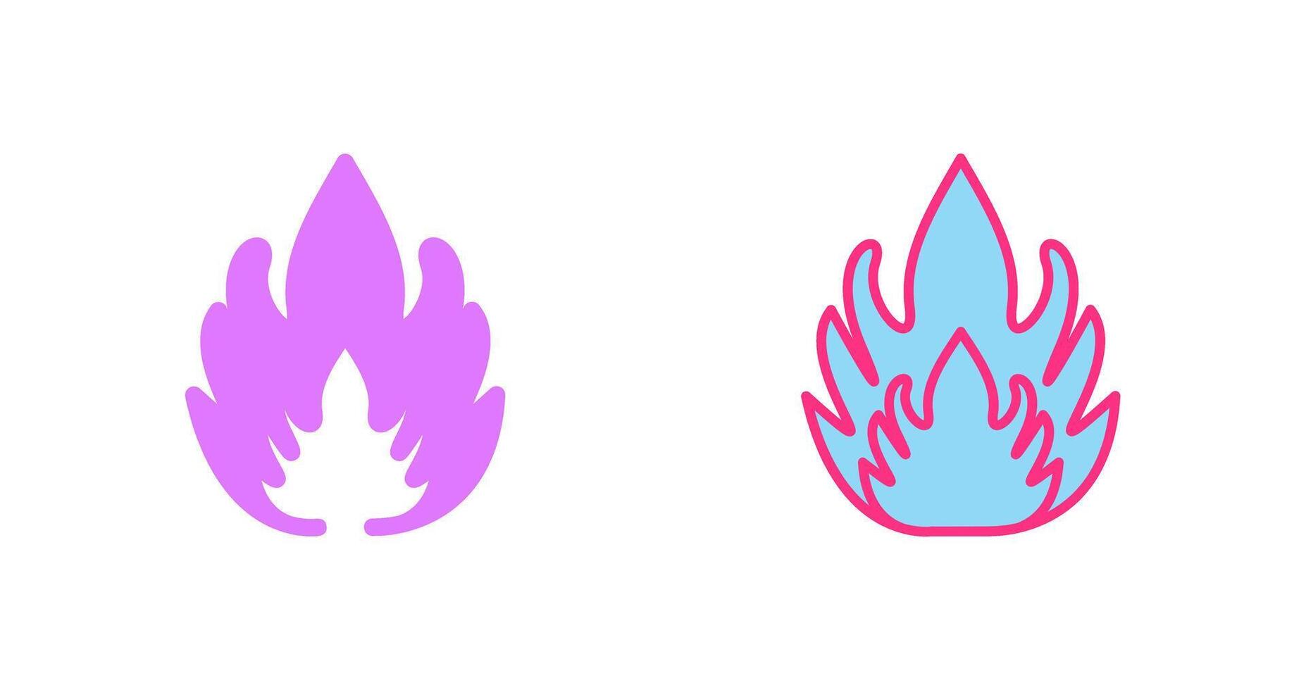 Flammable Material Icon vector