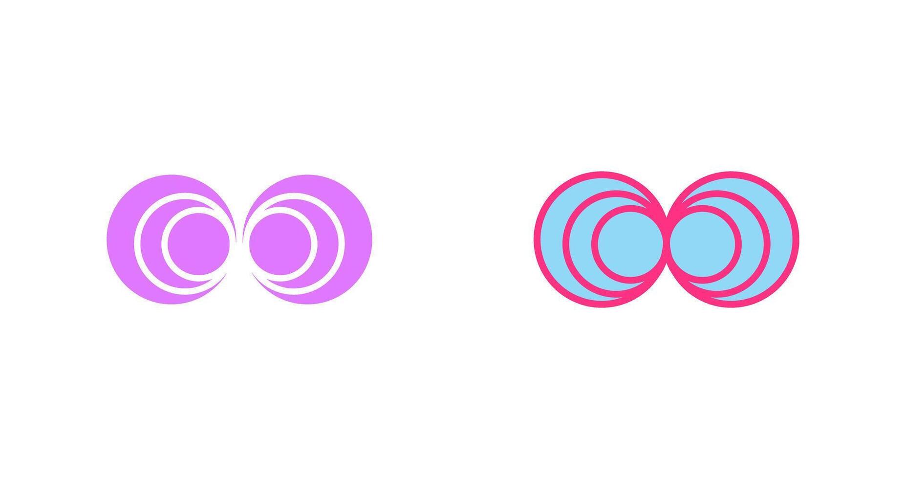 Magnetic Waves Icon vector