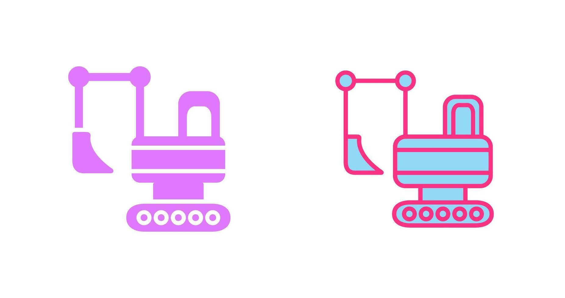 Heavy Machinery Icon vector