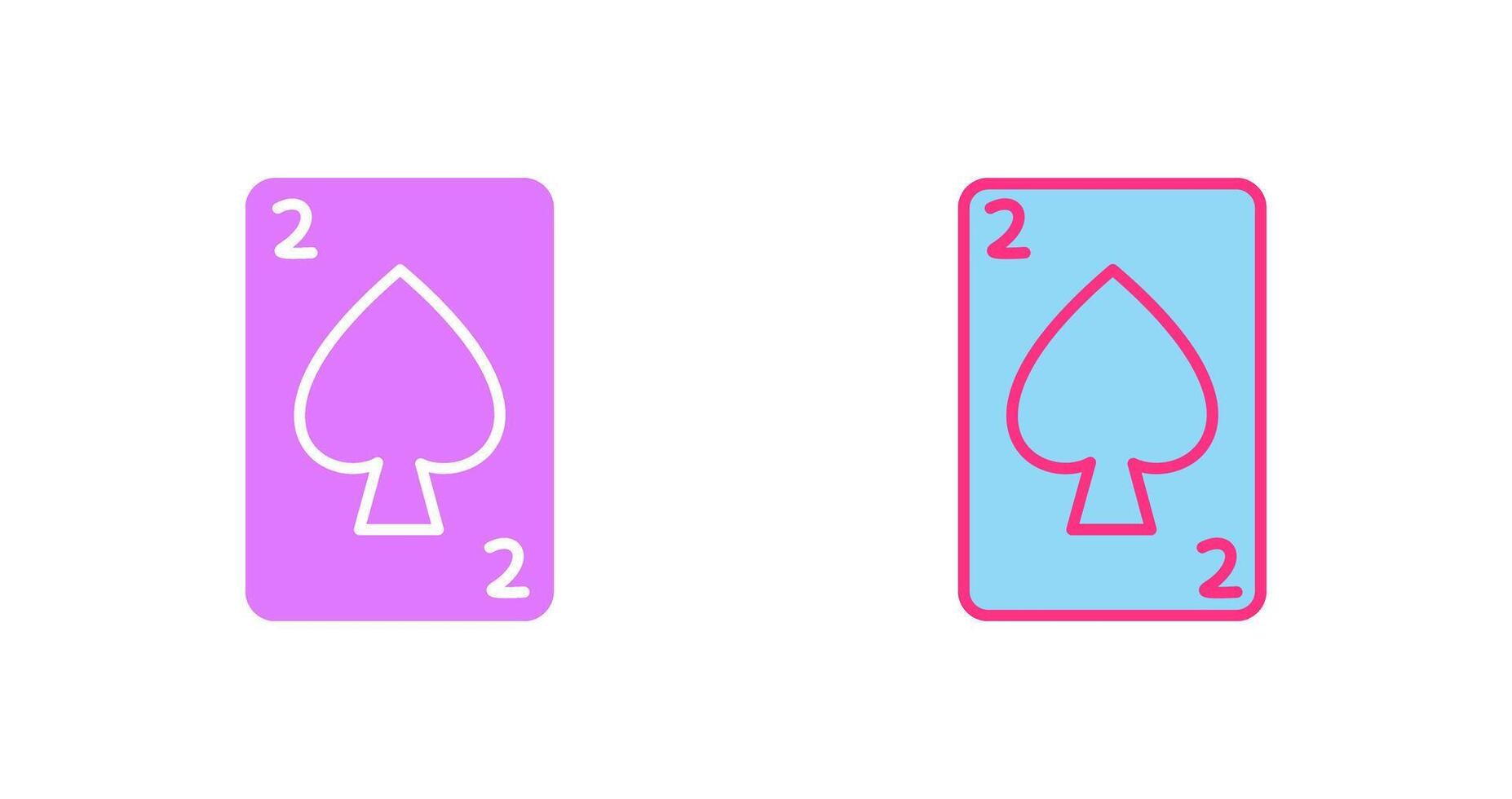 Spades Card Icon vector
