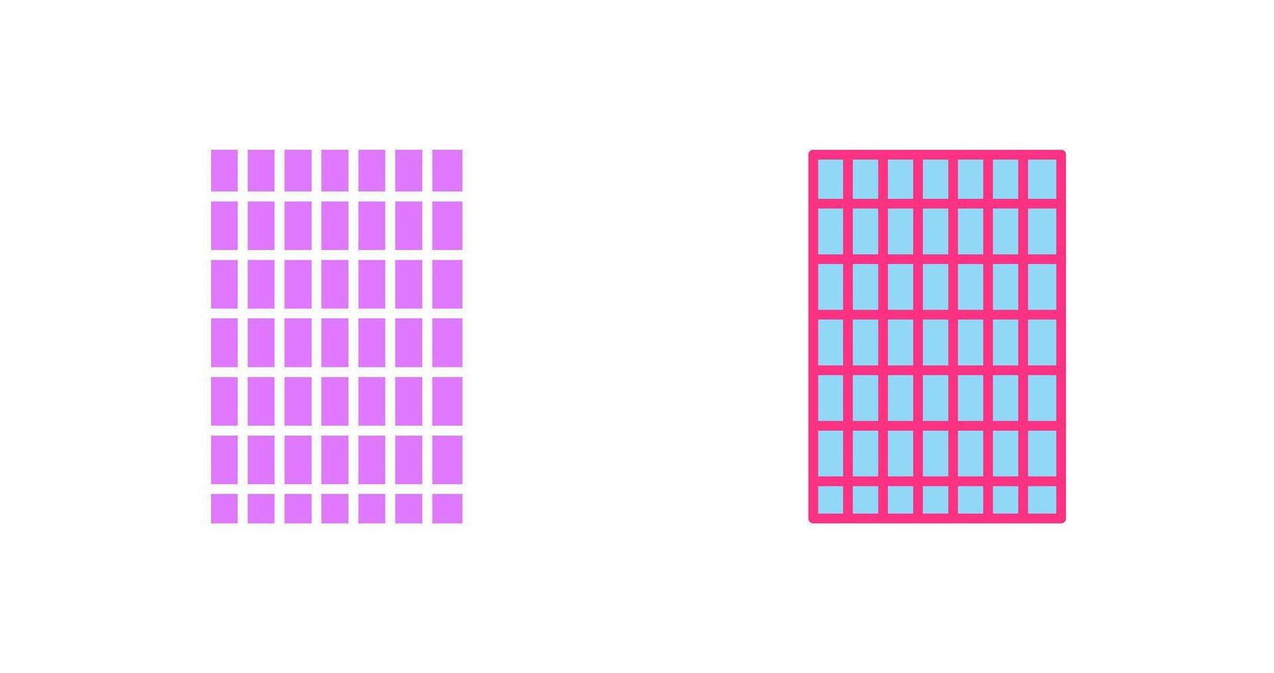 Card Backwards Icon vector
