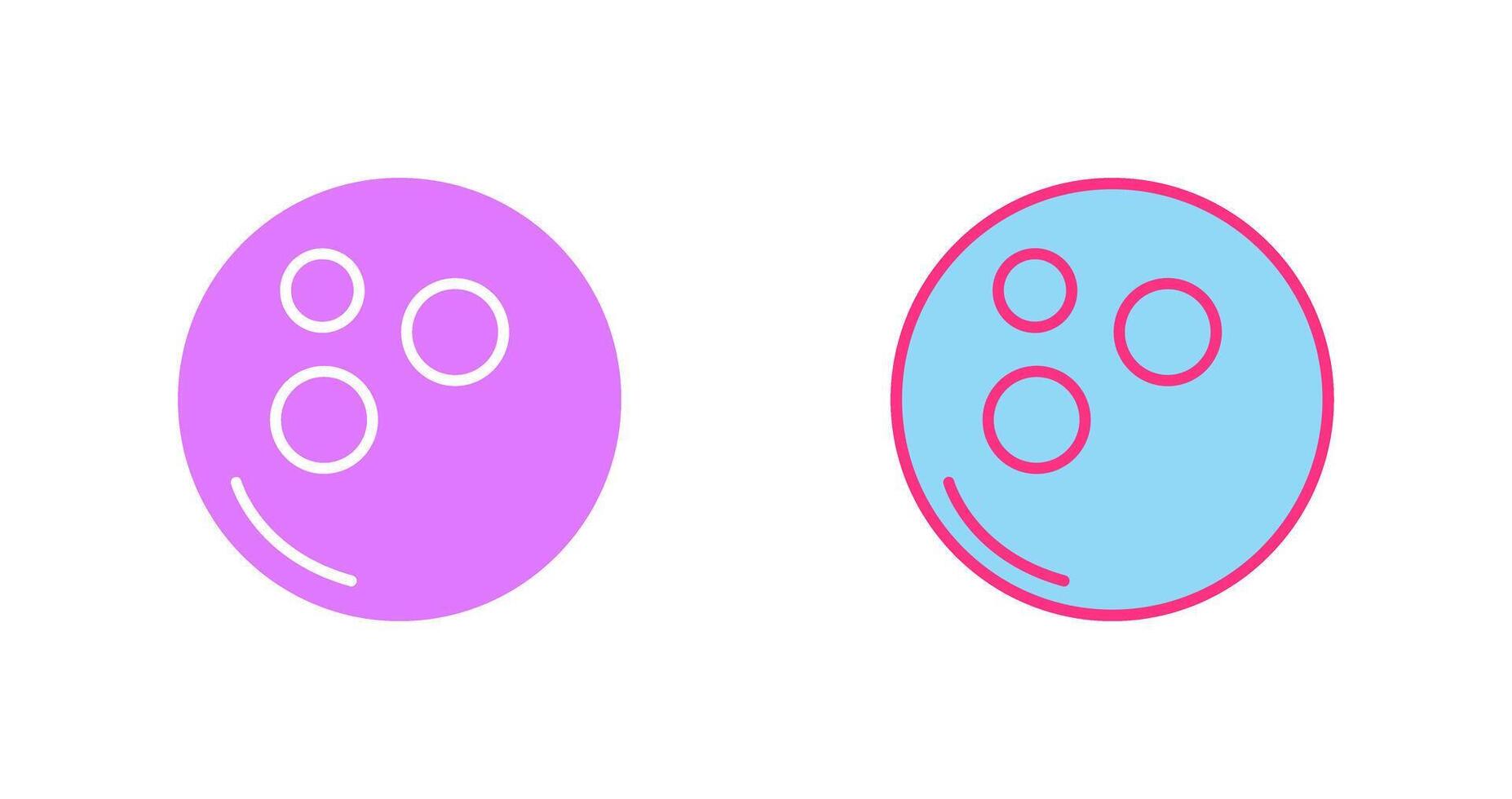 Bowling Ball Icon vector