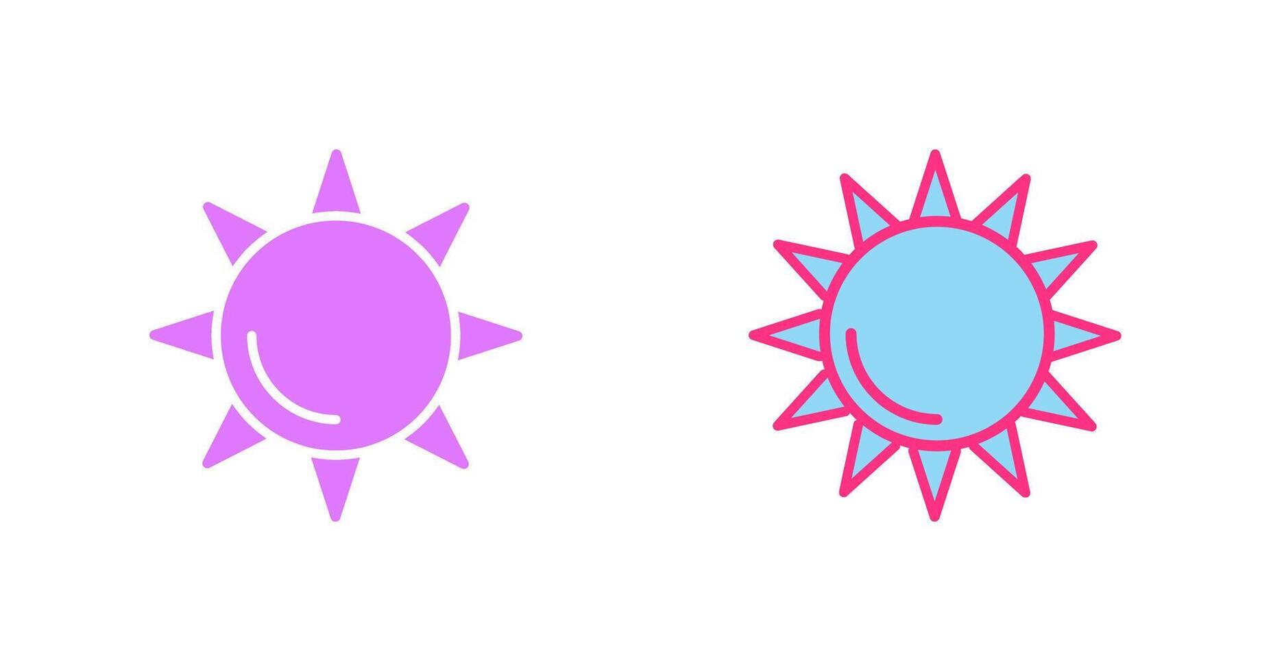 Sun I Icon vector