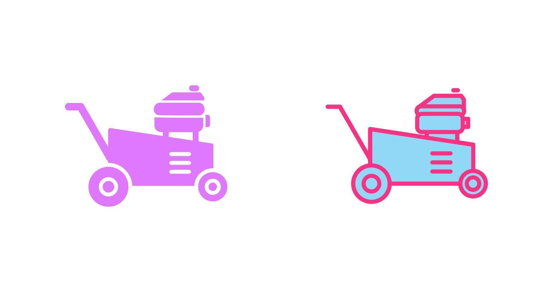 Lawn Mower Icon vector