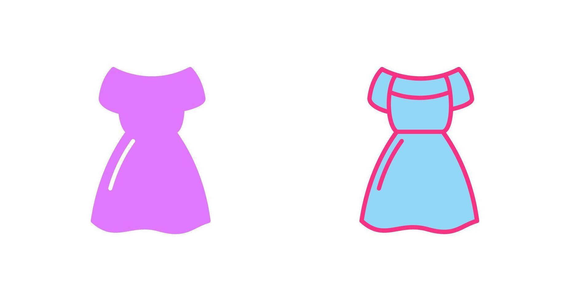 Party Dress Icon vector