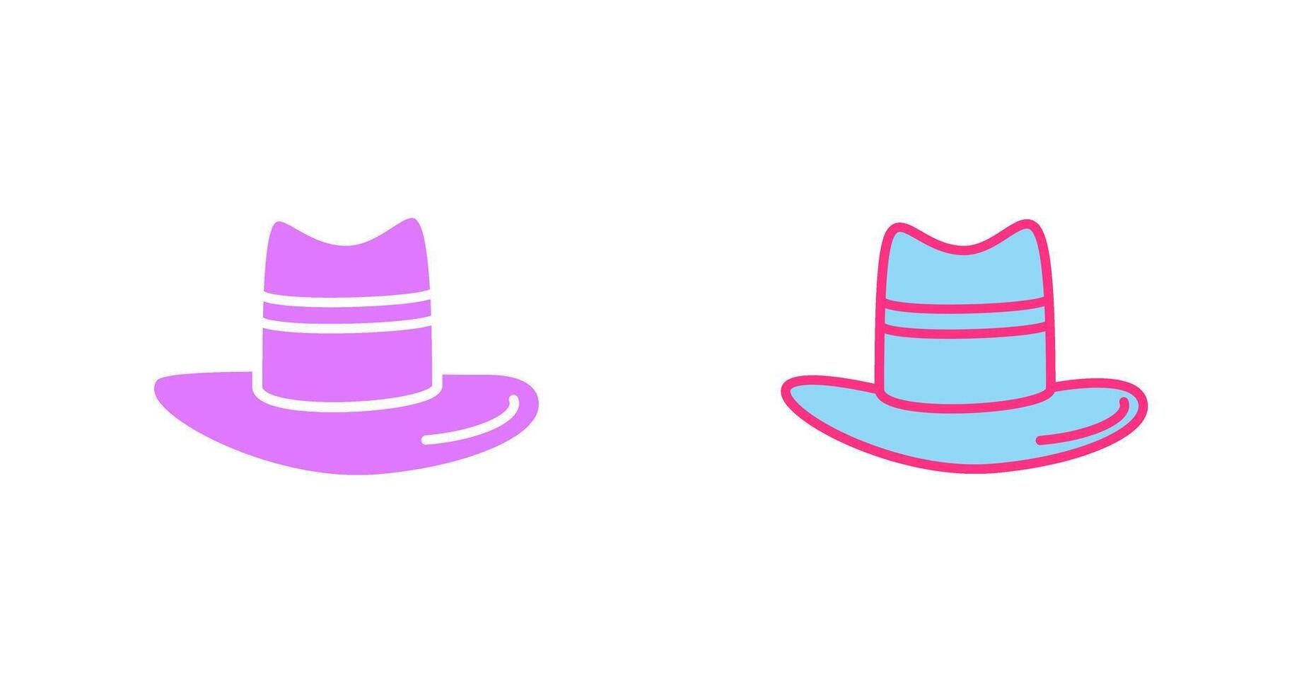 Mens Hat Icon vector