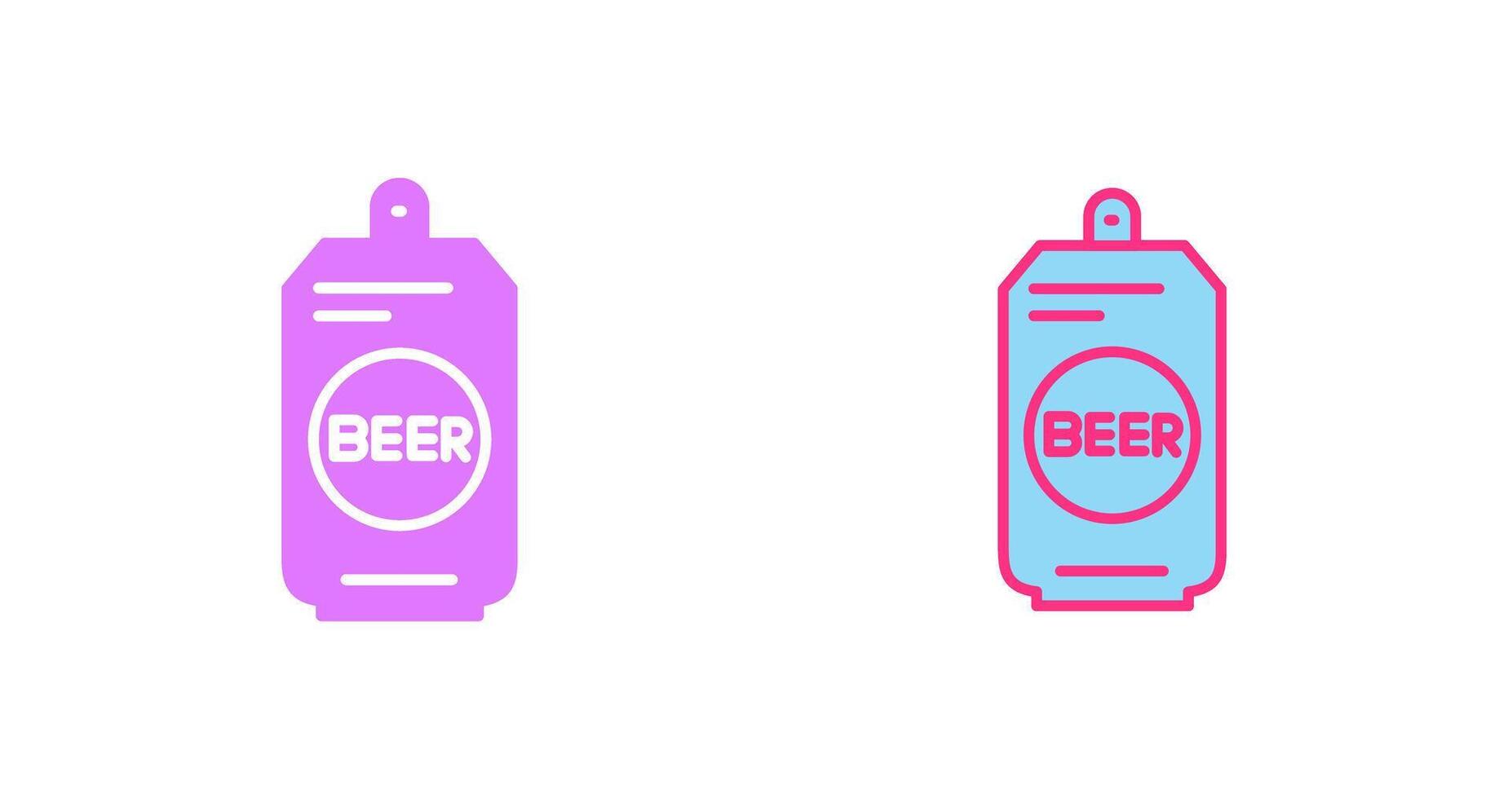 Beer Can II Icon vector