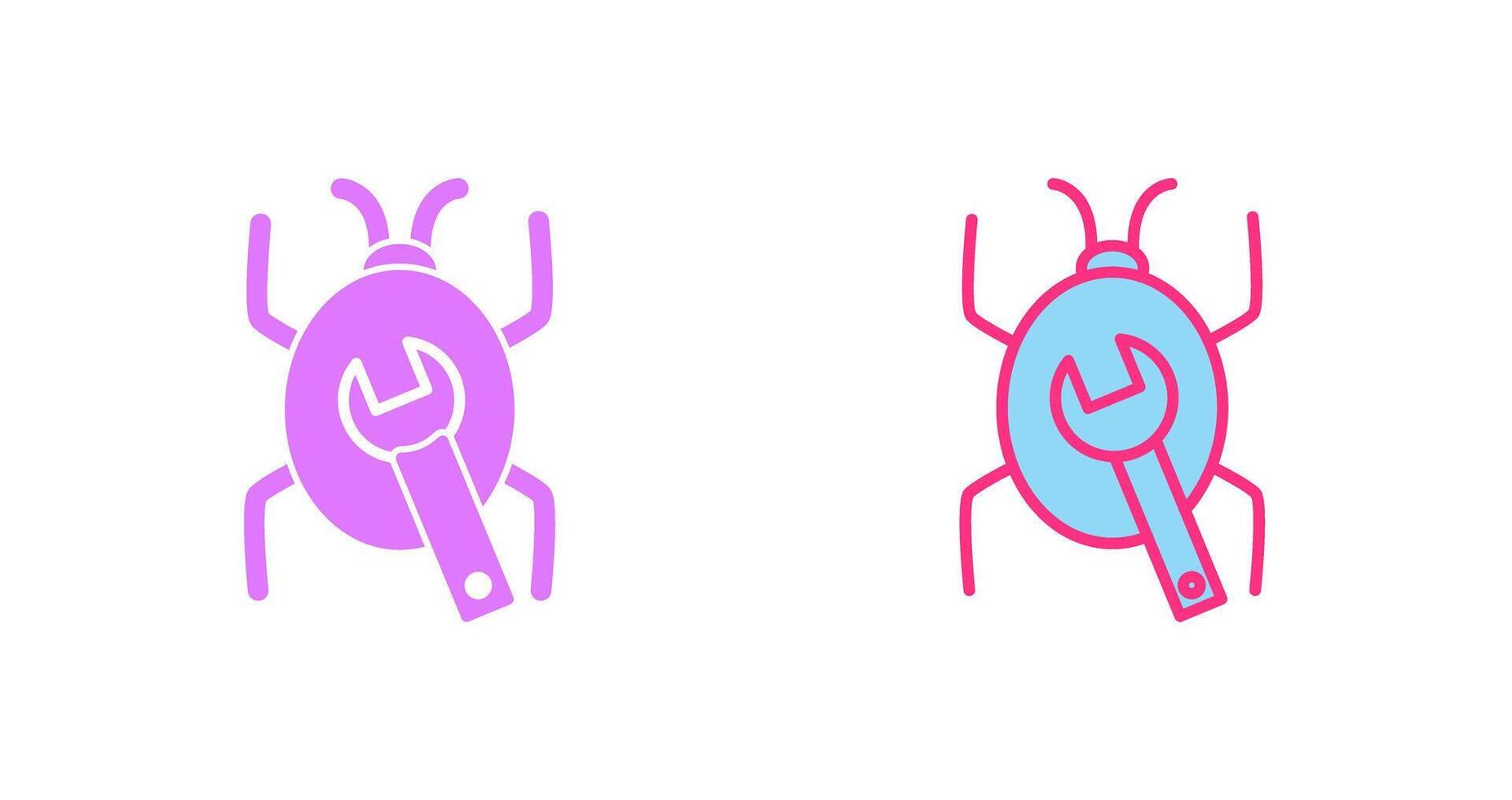 Bug Fixing Icon vector