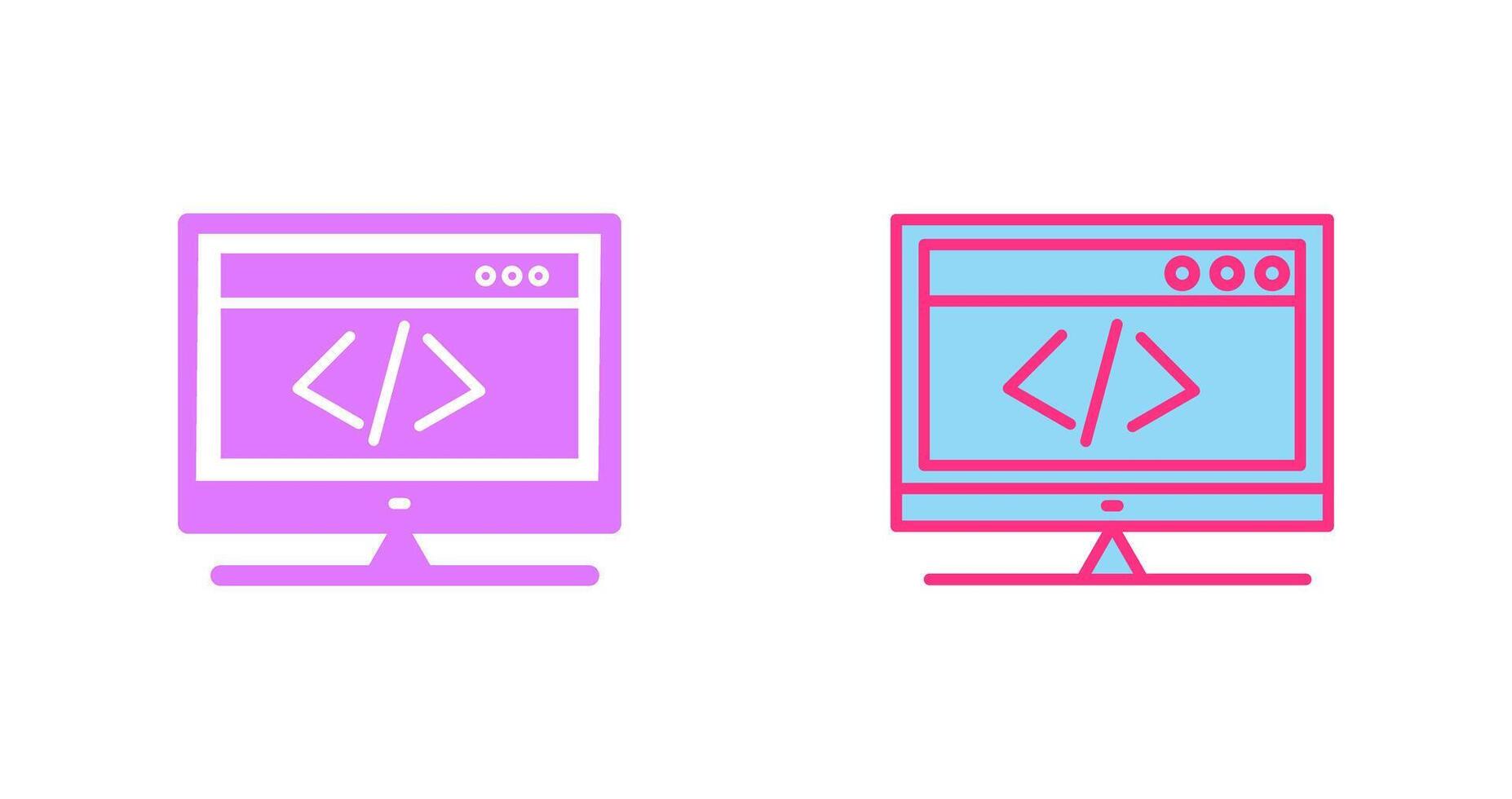 HTML Coding Icon 42868638 Vector Art at Vecteezy
