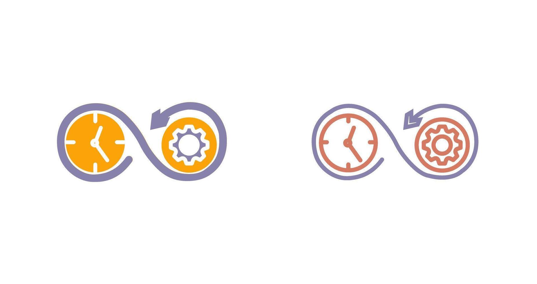 Time Optimization Icon vector