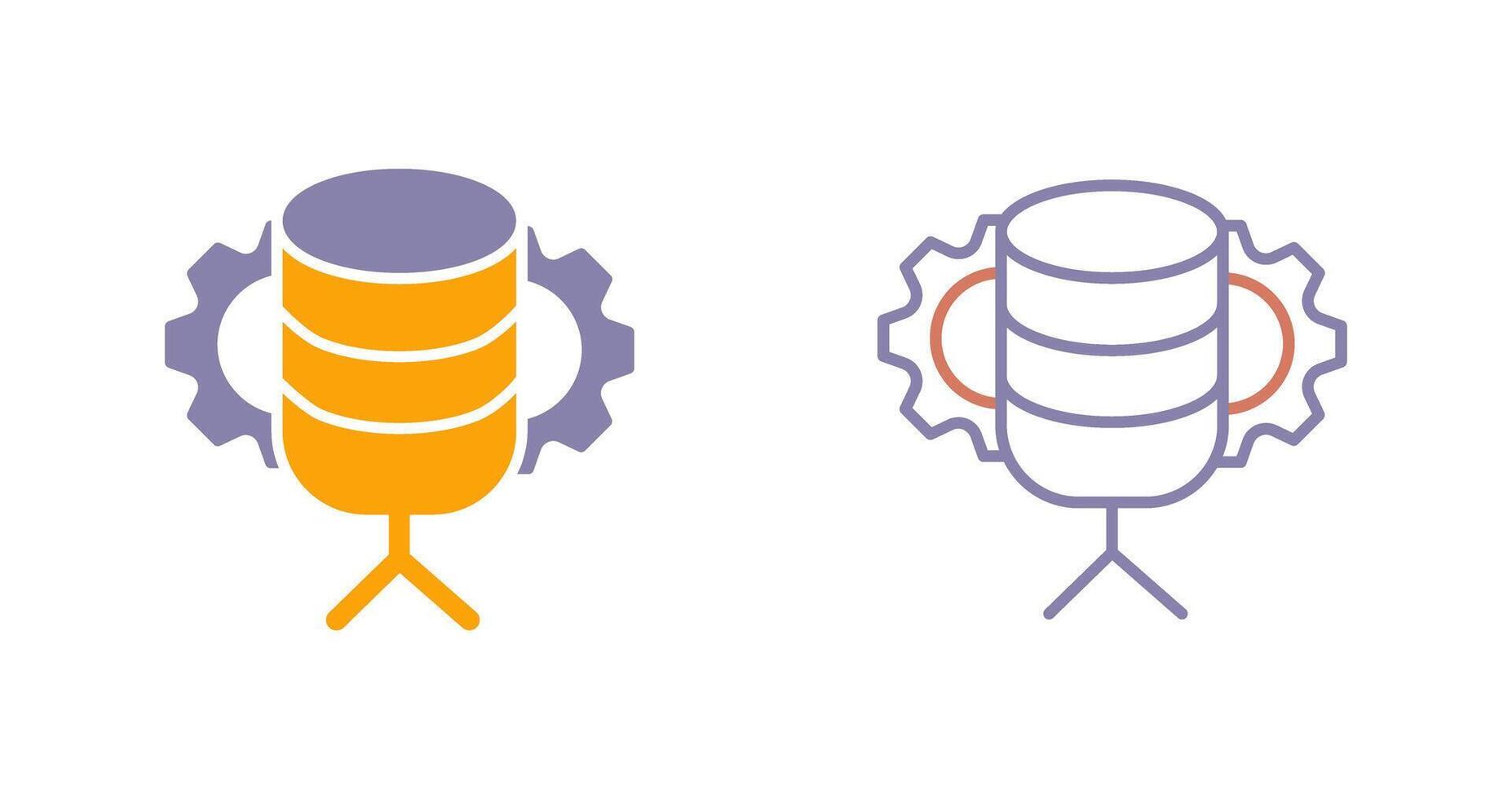 Database Management Icon vector