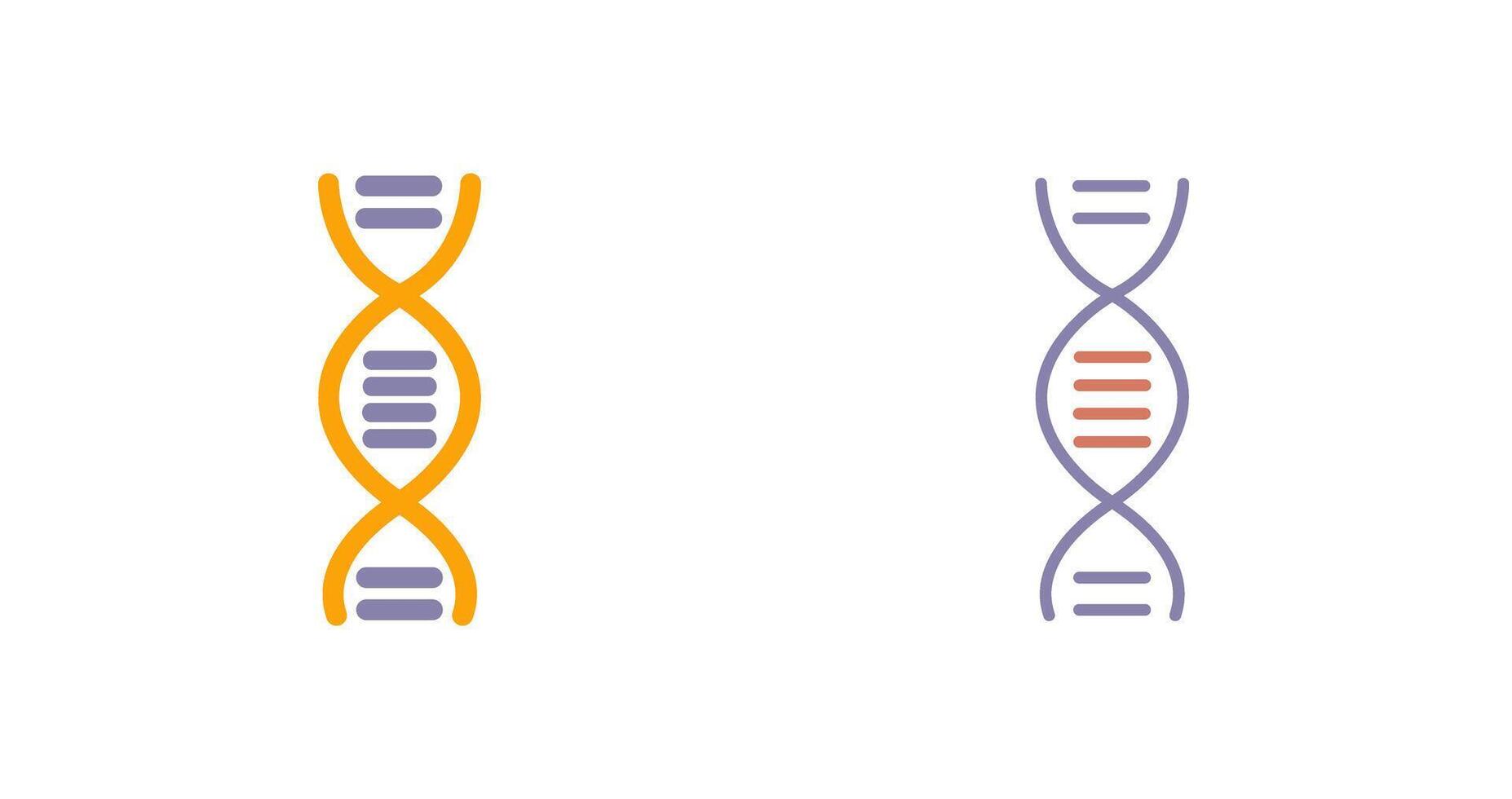 DNA Structure Icon vector