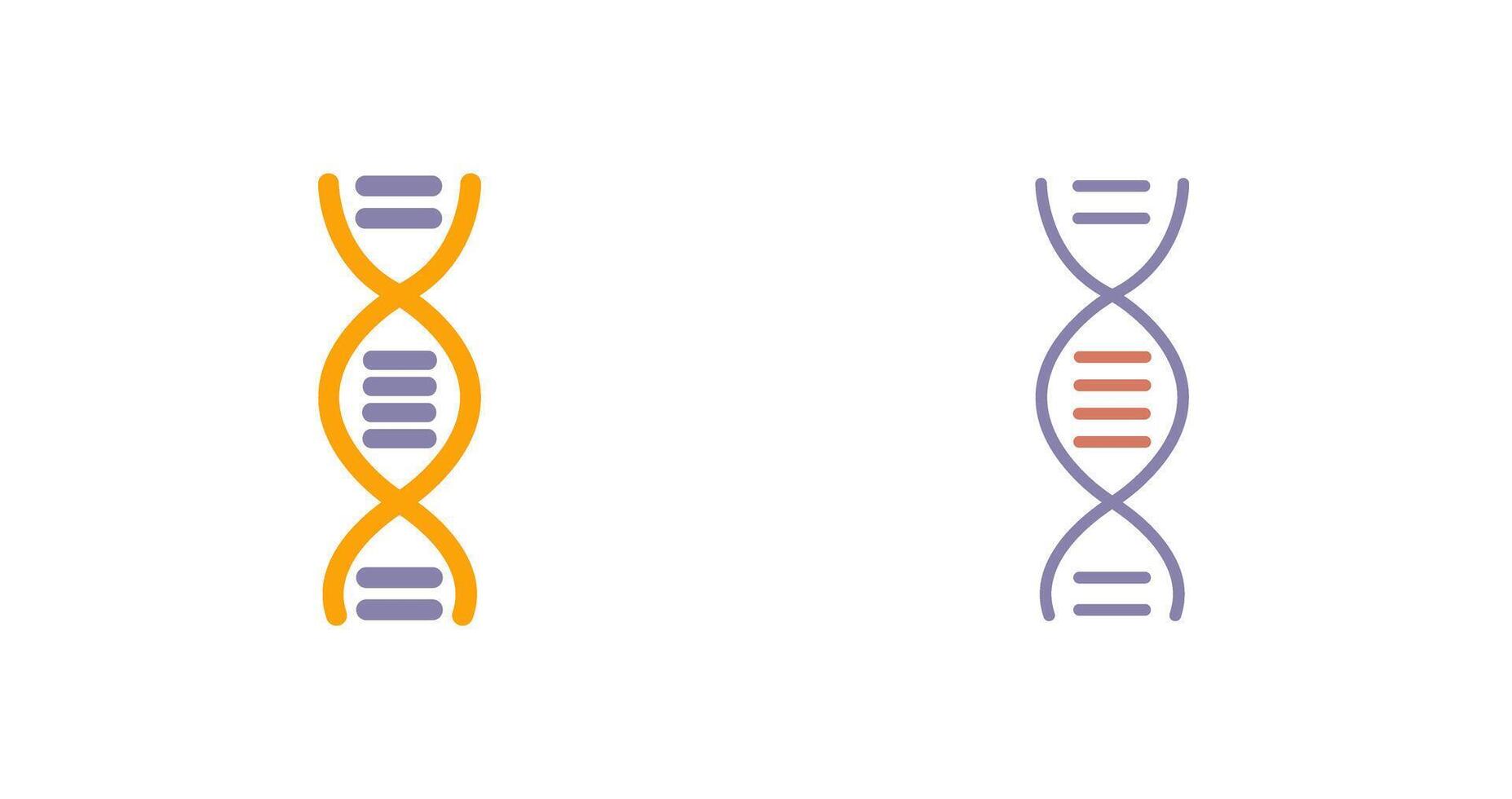 DNA Structure Icon vector