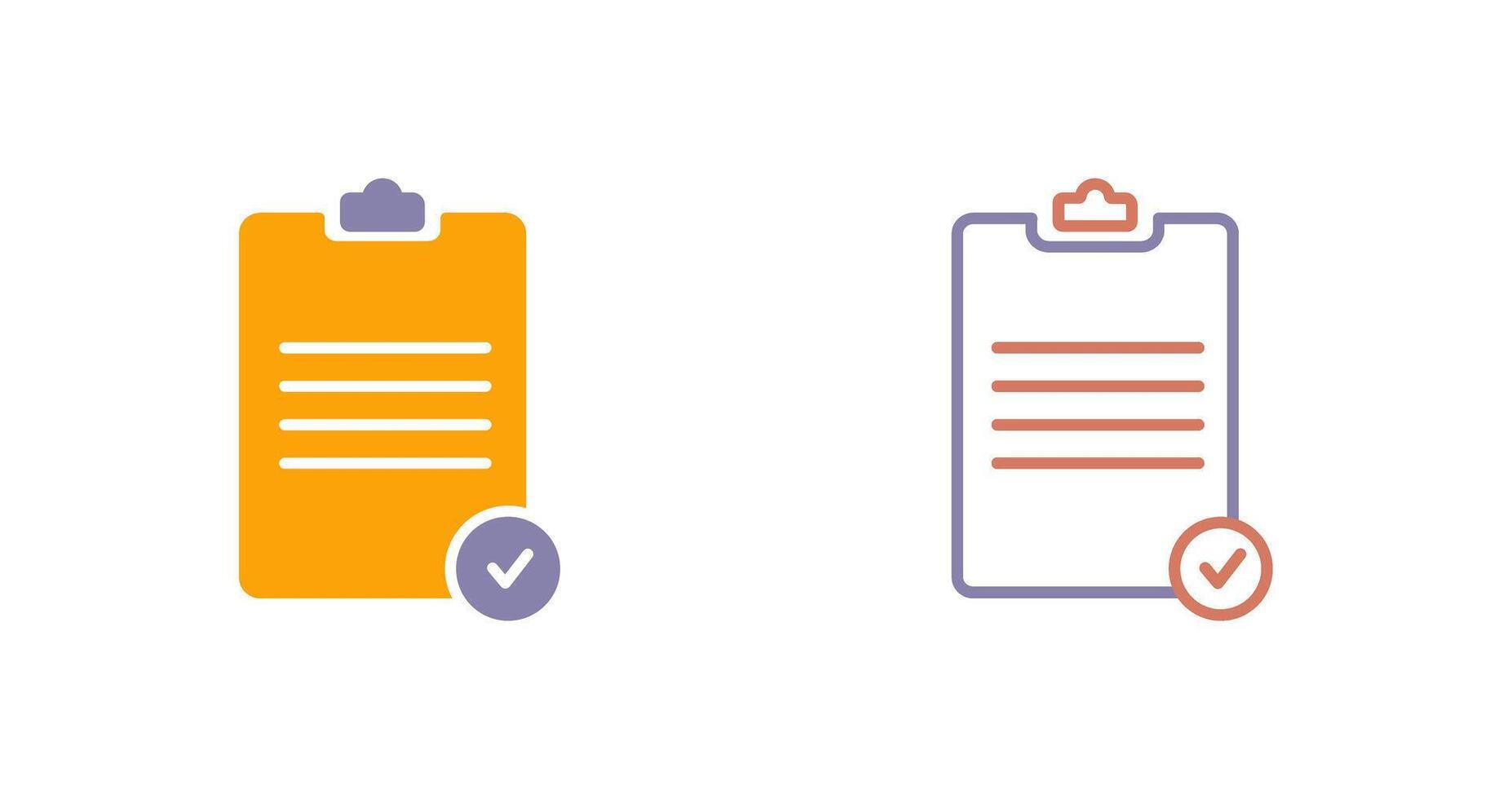 Registered Document Icon vector