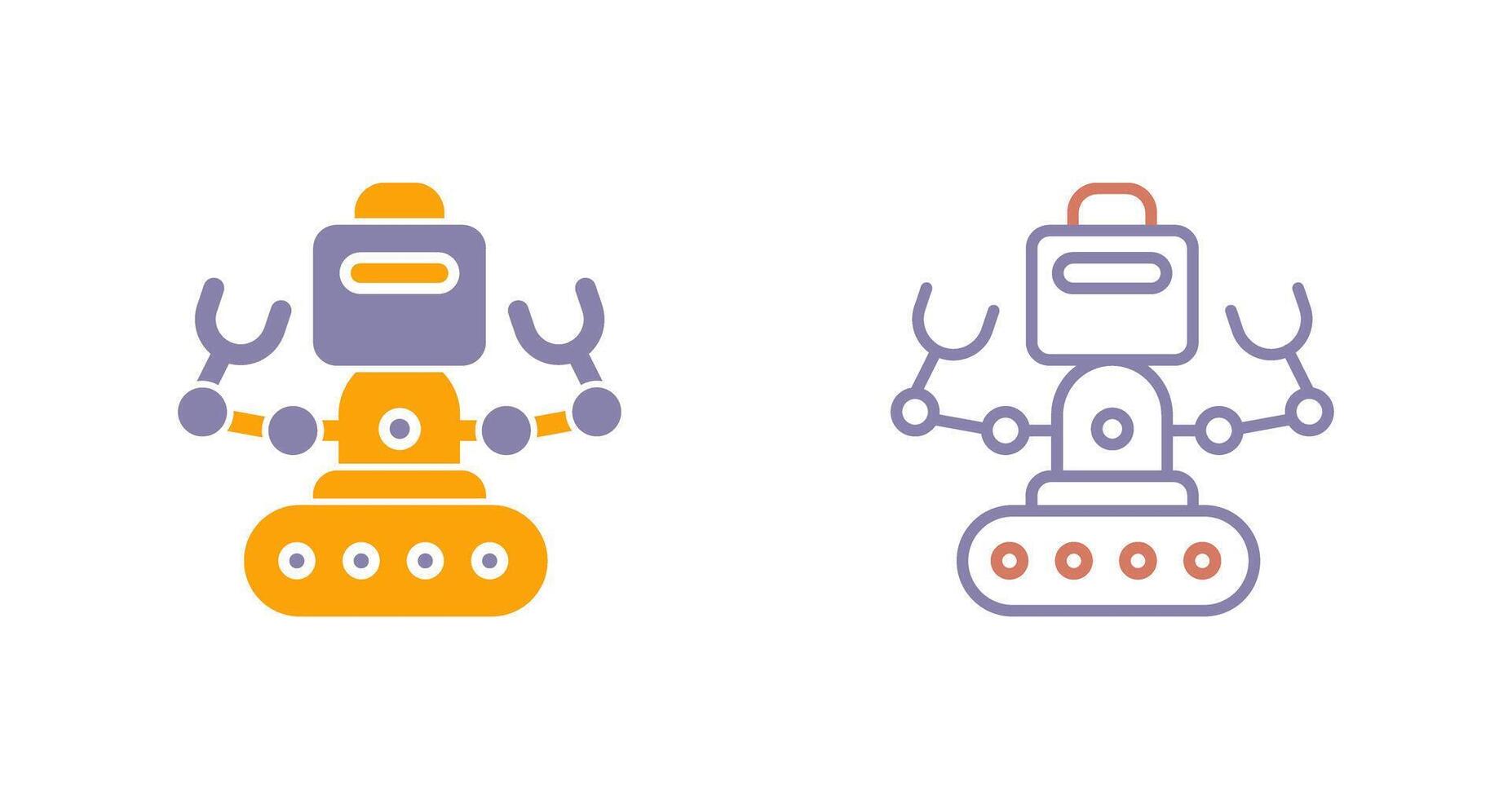 Industrial Robot I Icon vector